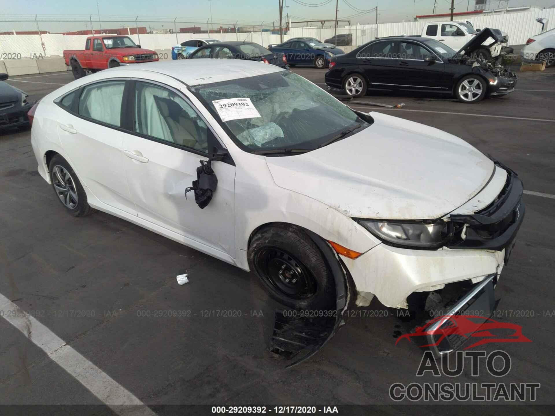 HONDA CIVIC SEDAN 2019 - 19XFC2F63KE207985