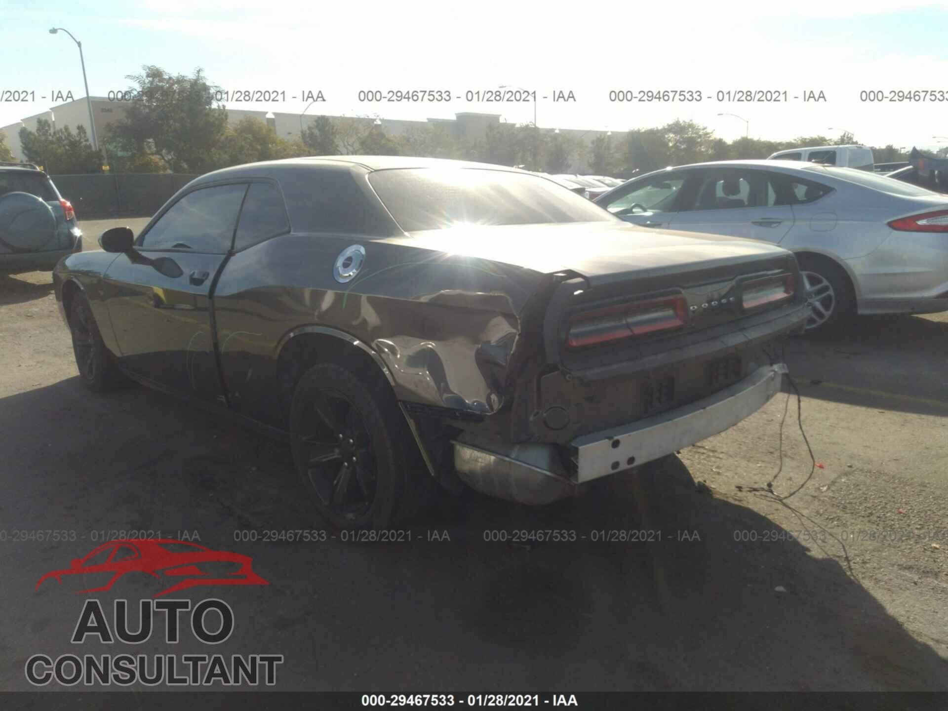 DODGE CHALLENGER 2016 - 2C3CDZAG6GH137827