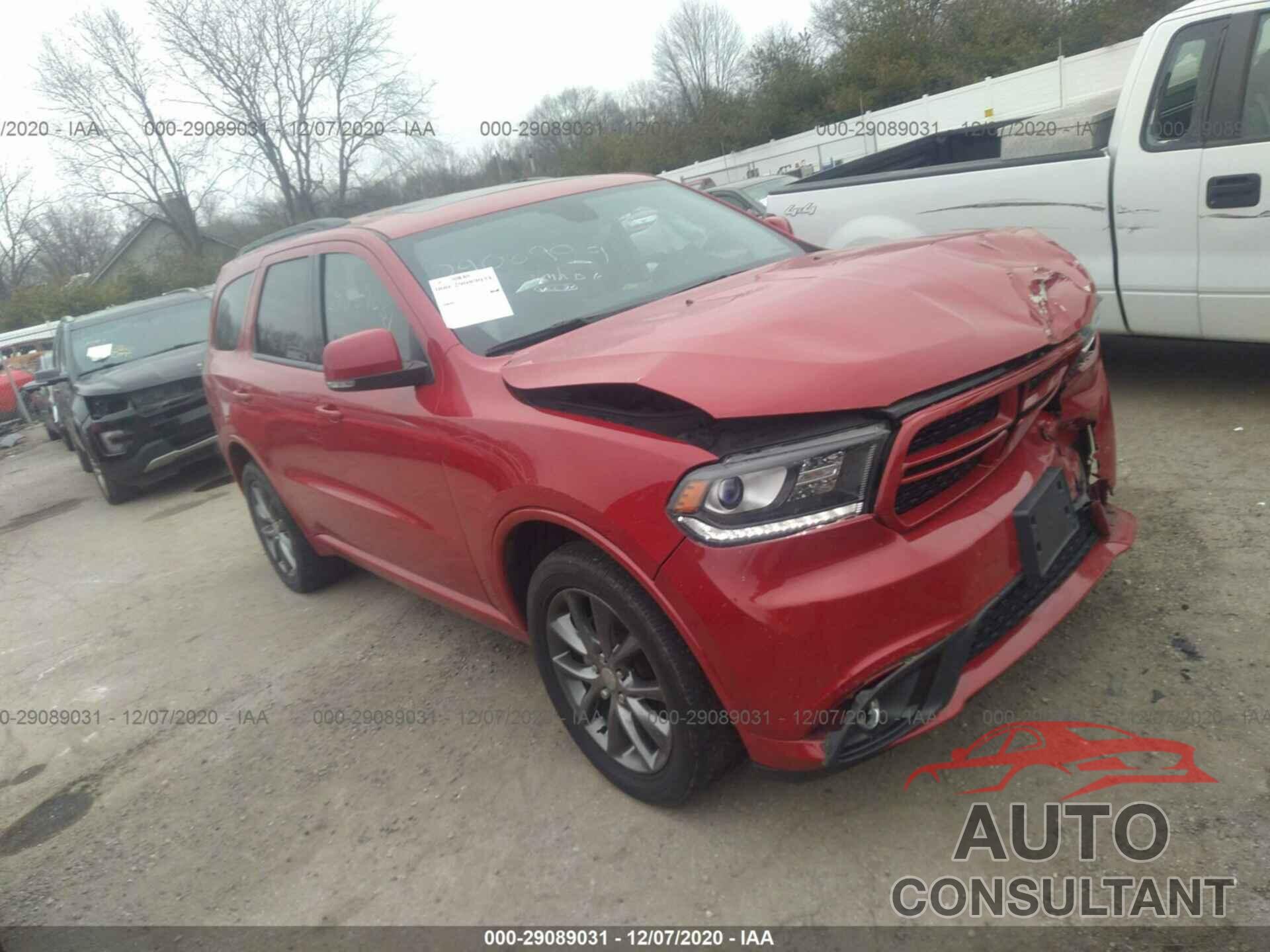 DODGE DURANGO 2018 - 1C4RDJDG2JC100271