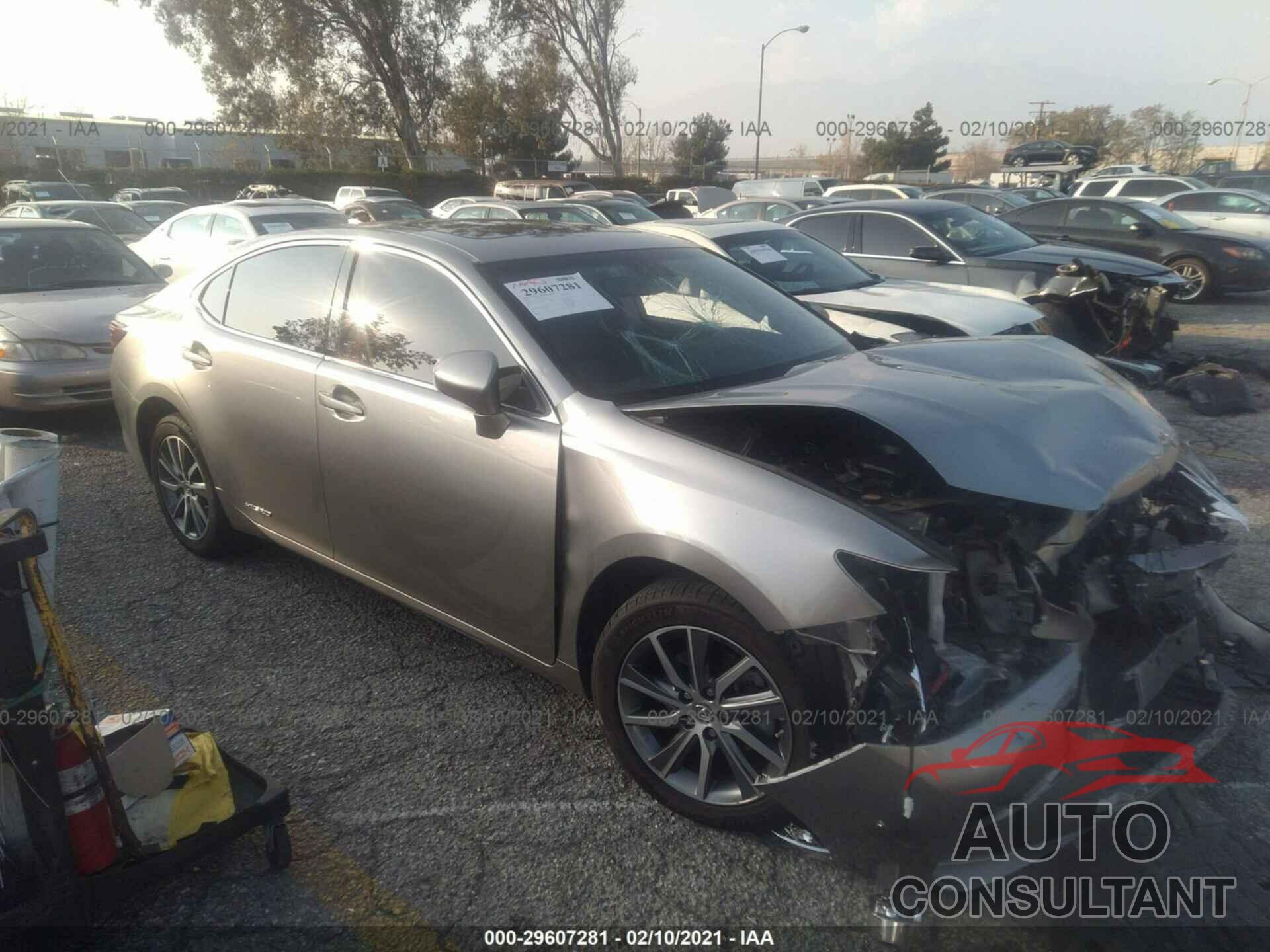 LEXUS ES 300H 2016 - JTHBW1GG6G2102738