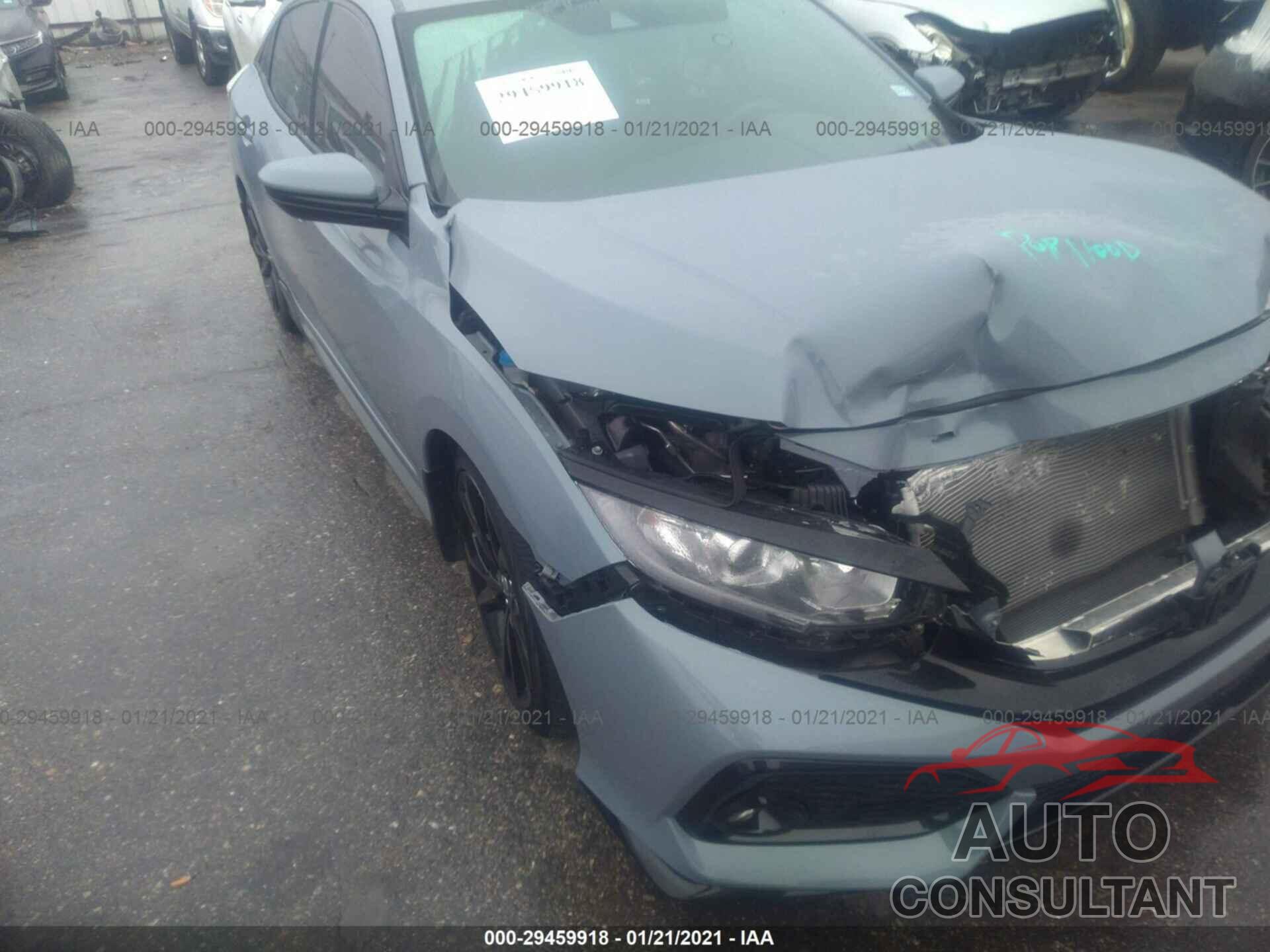HONDA CIVIC HATCHBACK 2019 - SHHFK7H45KU211539