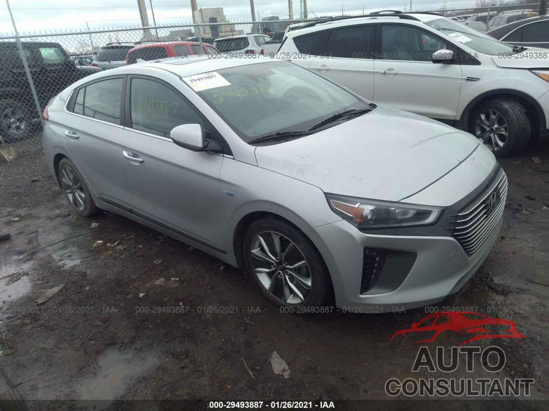 HYUNDAI IONIQ HYBRID 2018 - KMHC05LC9JU064530