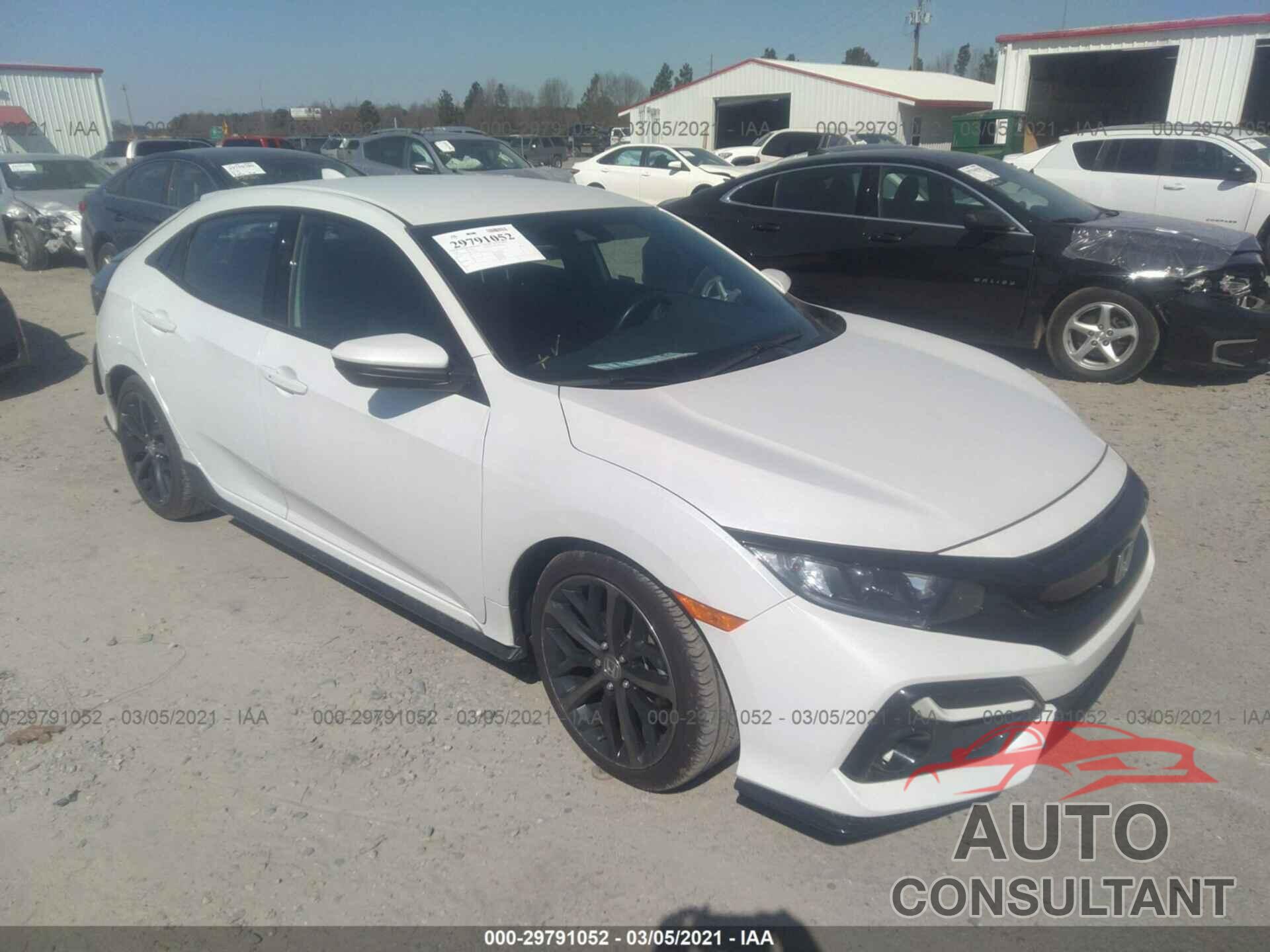 HONDA CIVIC HATCHBACK 2020 - SHHFK7H48LU221872
