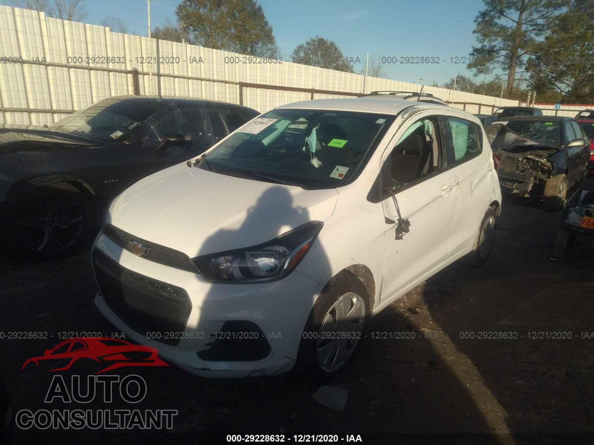 CHEVROLET SPARK 2017 - KL8CB6SA8HC826985
