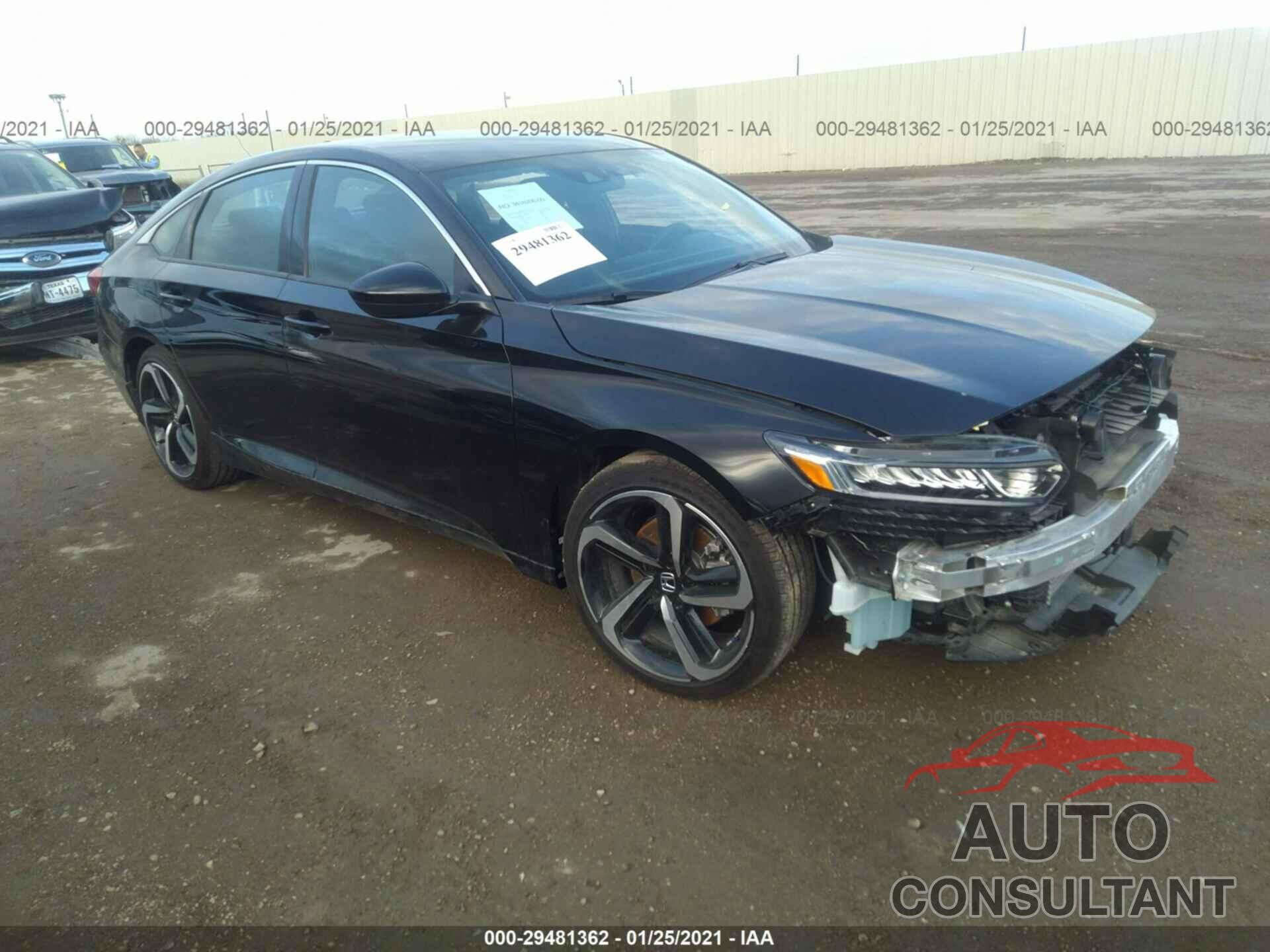 HONDA ACCORD SEDAN 2020 - 1HGCV1F31LA109203