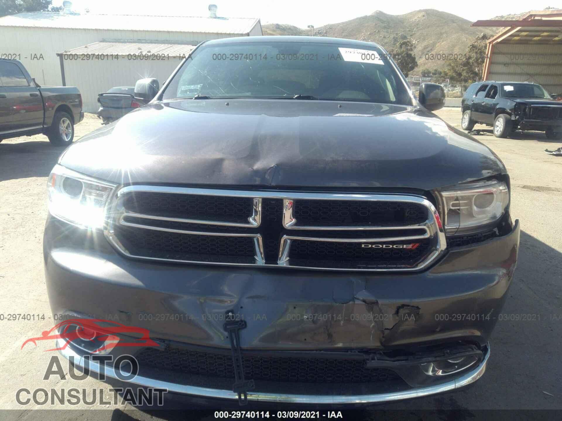 DODGE DURANGO 2018 - 1C4RDJAG1JC372735