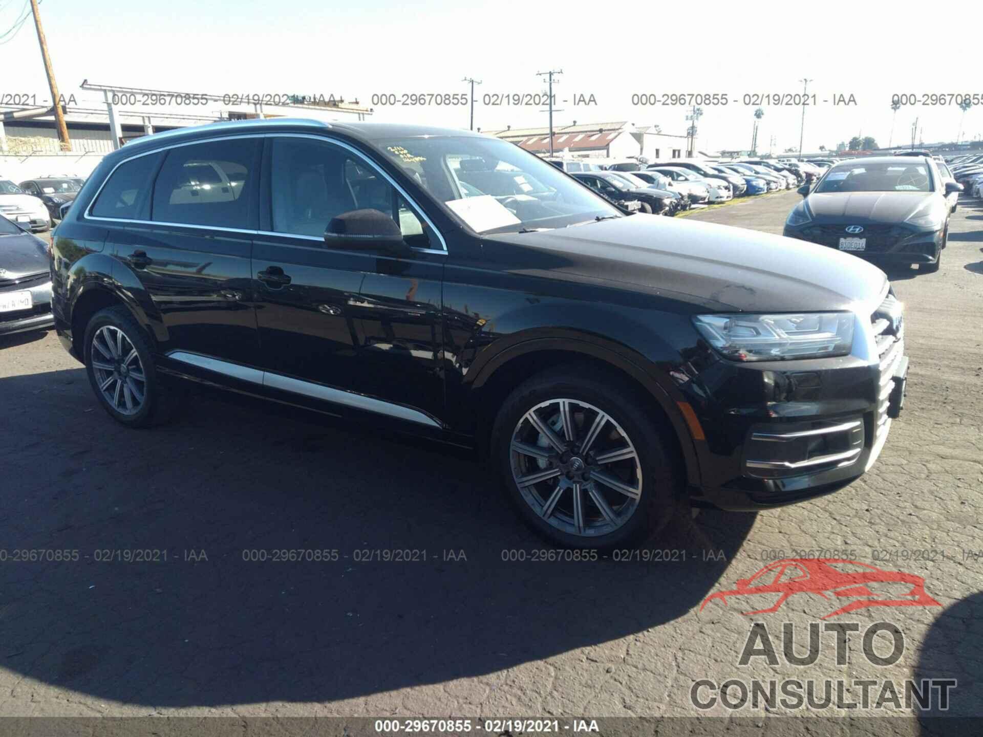 AUDI Q7 2017 - WA1LAAF74HD022103