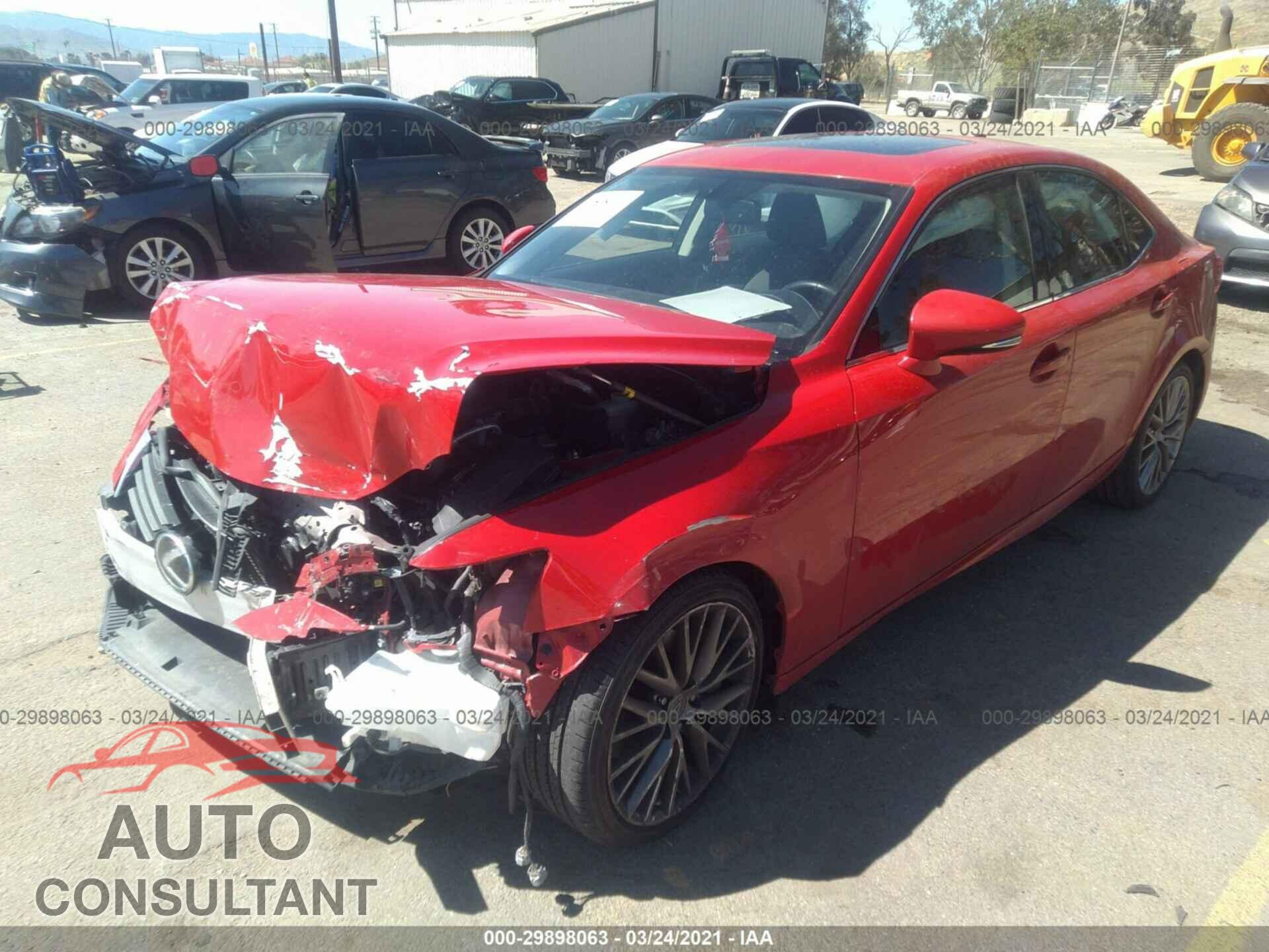 LEXUS IS 200T 2016 - JTHBA1D27G5007711