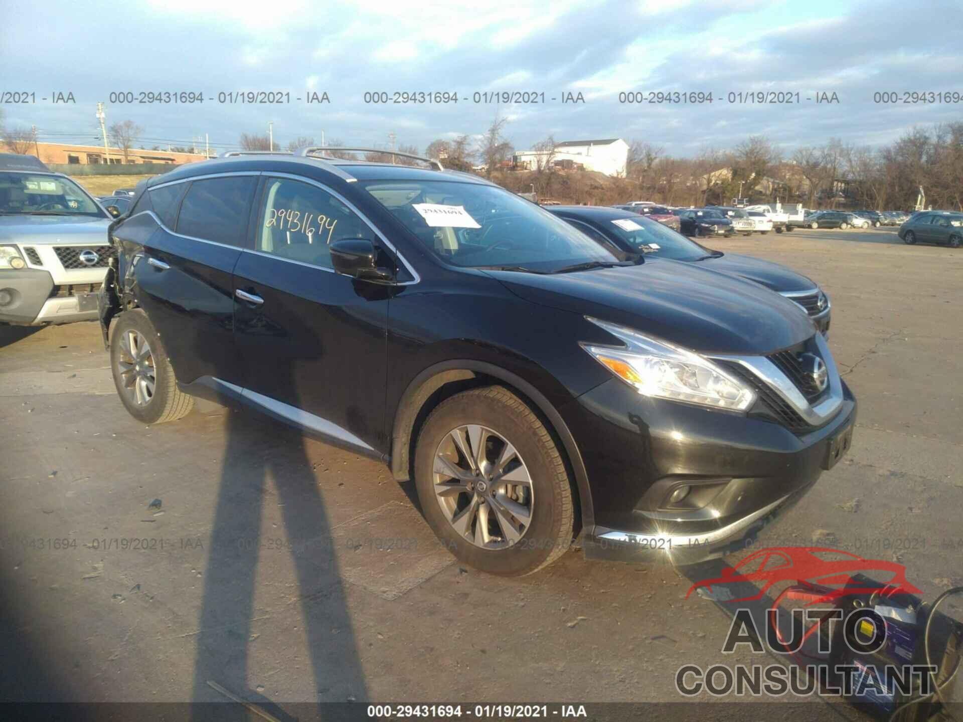 NISSAN MURANO 2017 - 5N1AZ2MH9HN101988