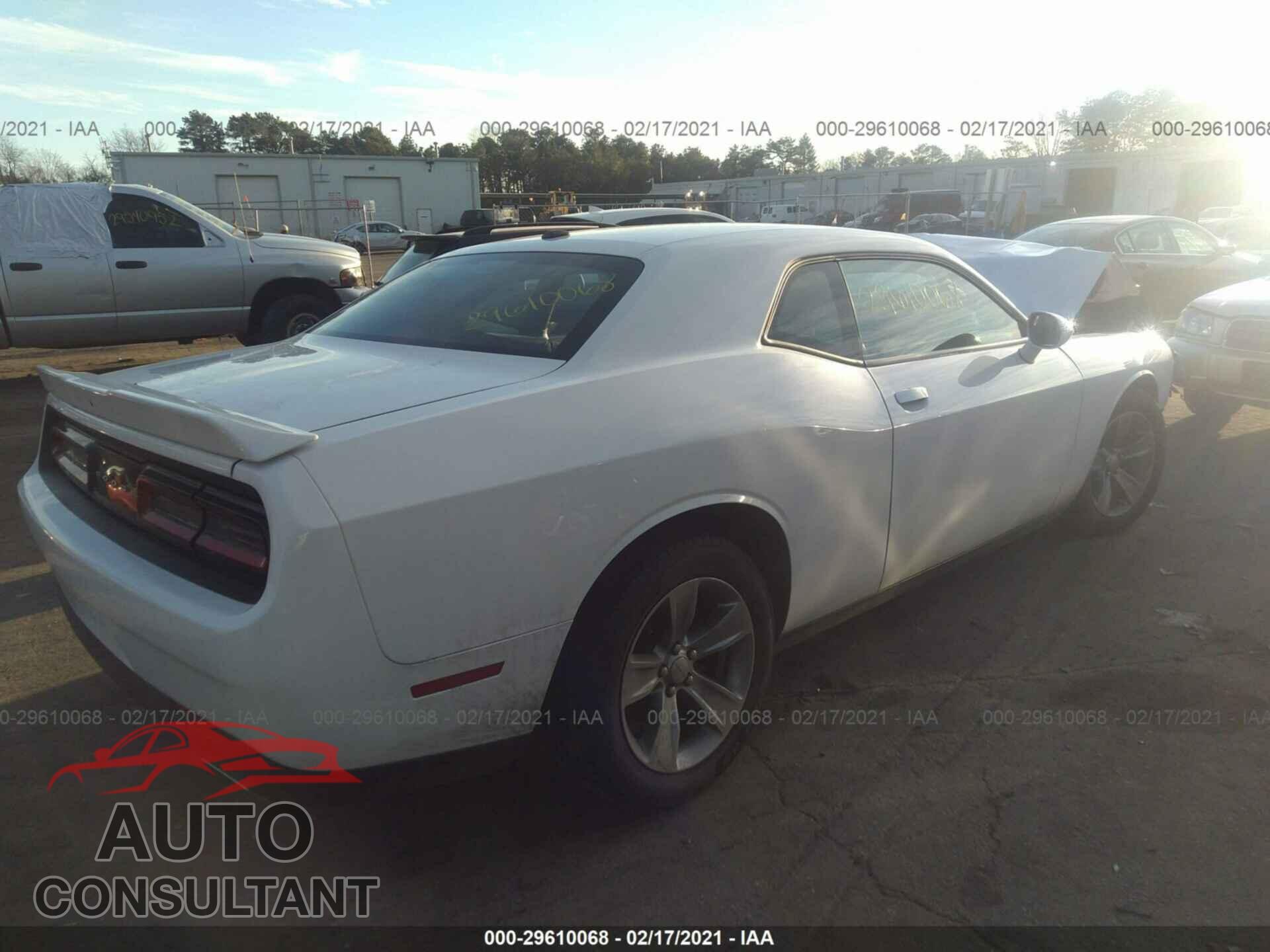 DODGE CHALLENGER 2019 - 2C3CDZAG6KH616063
