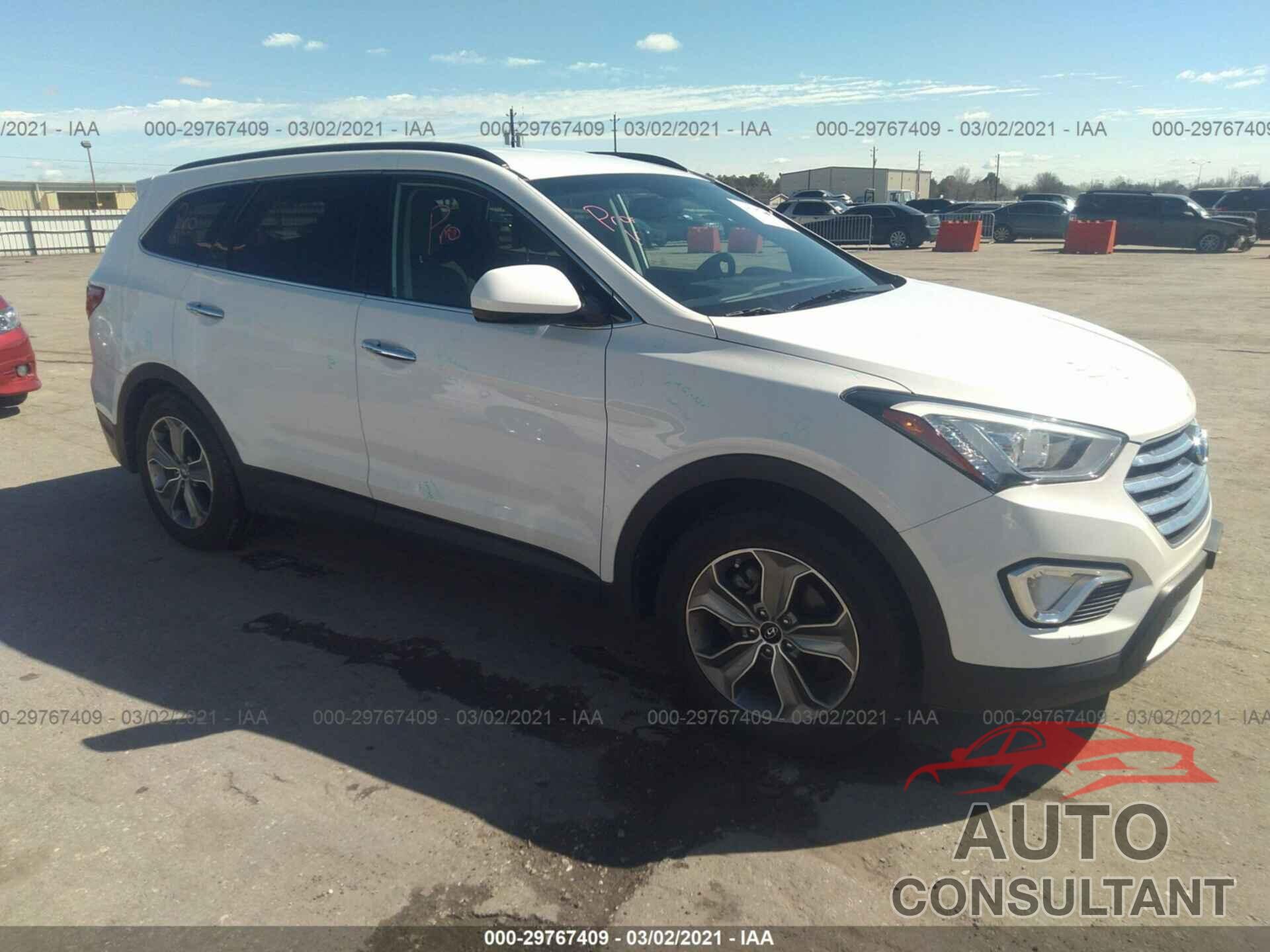 HYUNDAI SANTA FE 2016 - KM8SM4HF1GU144670