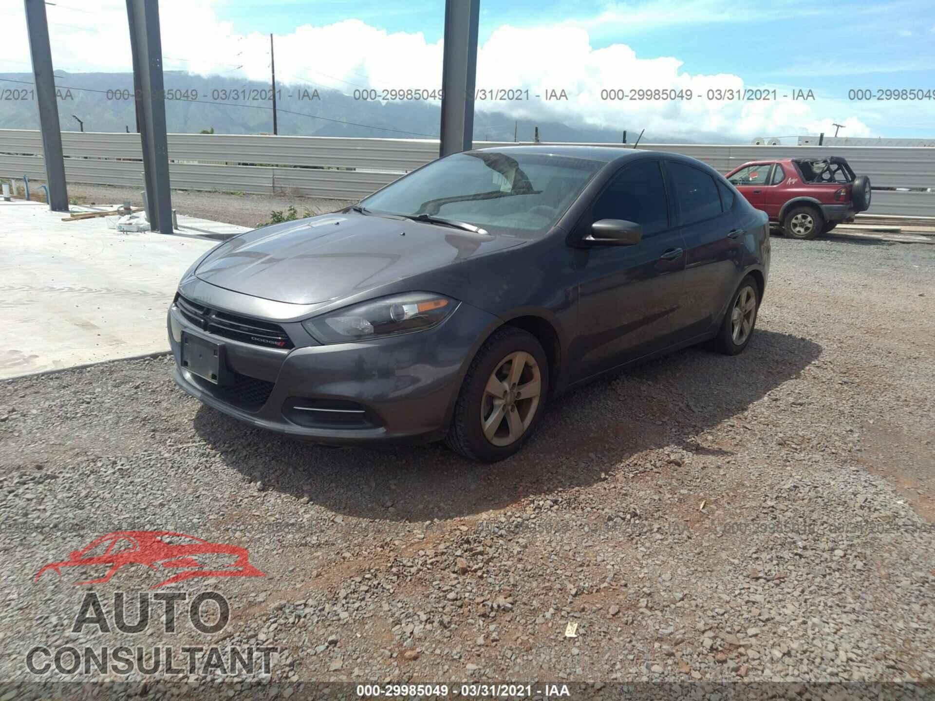 DODGE DART 2016 - 1C3CDFBB3GD680129