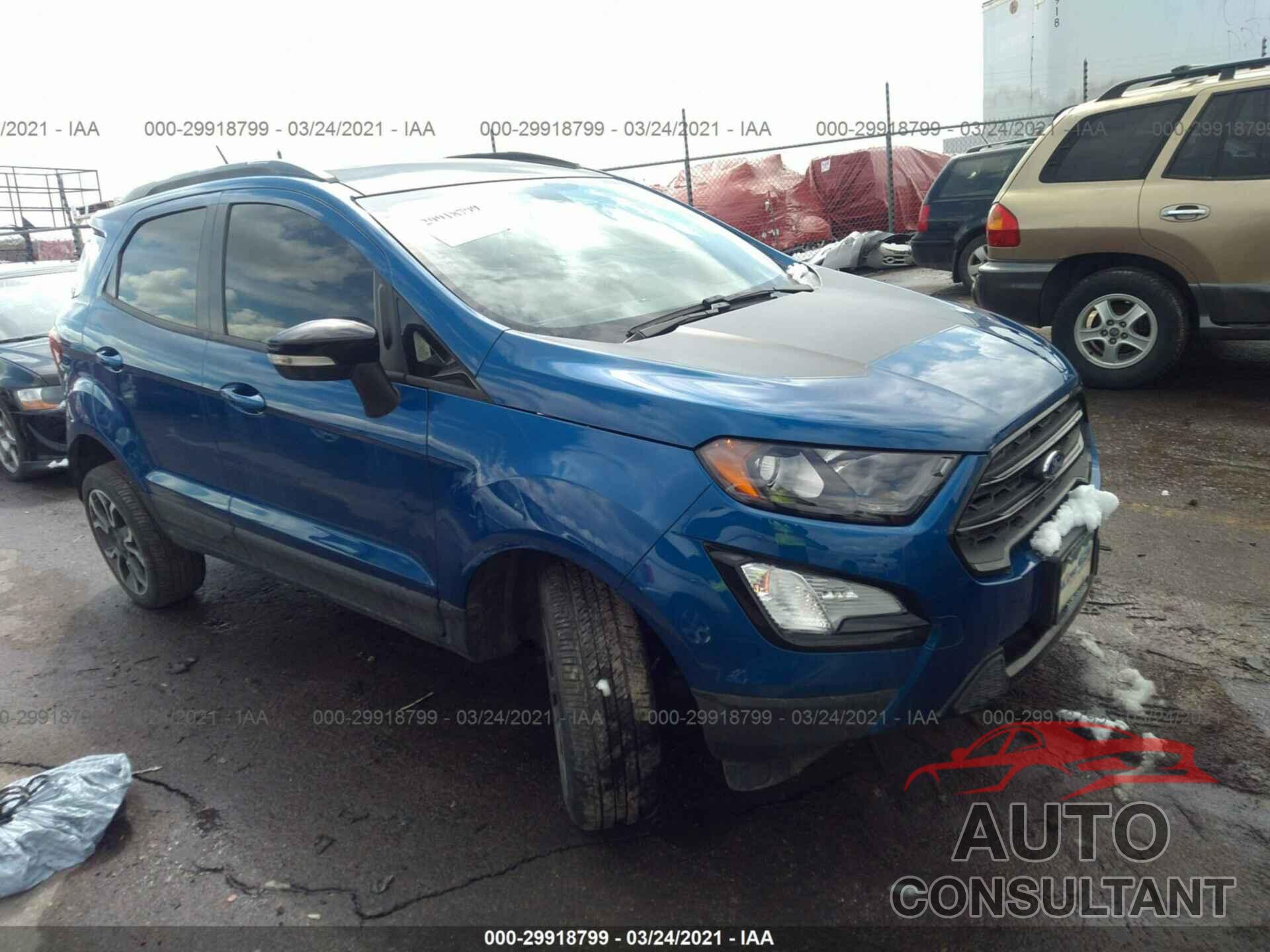 FORD ECOSPORT 2020 - MAJ6S3JL7LC312999