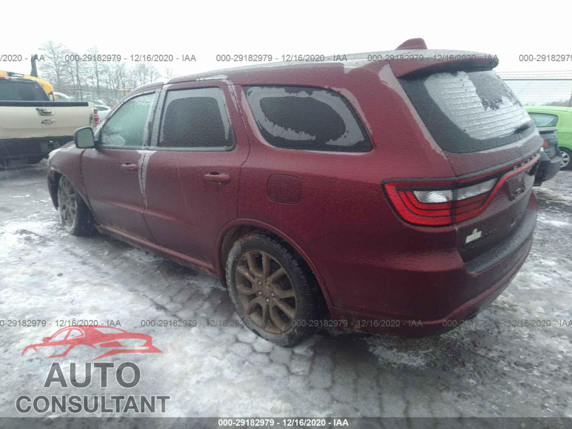 DODGE DURANGO 2017 - 1C4RDJDG5HC833845