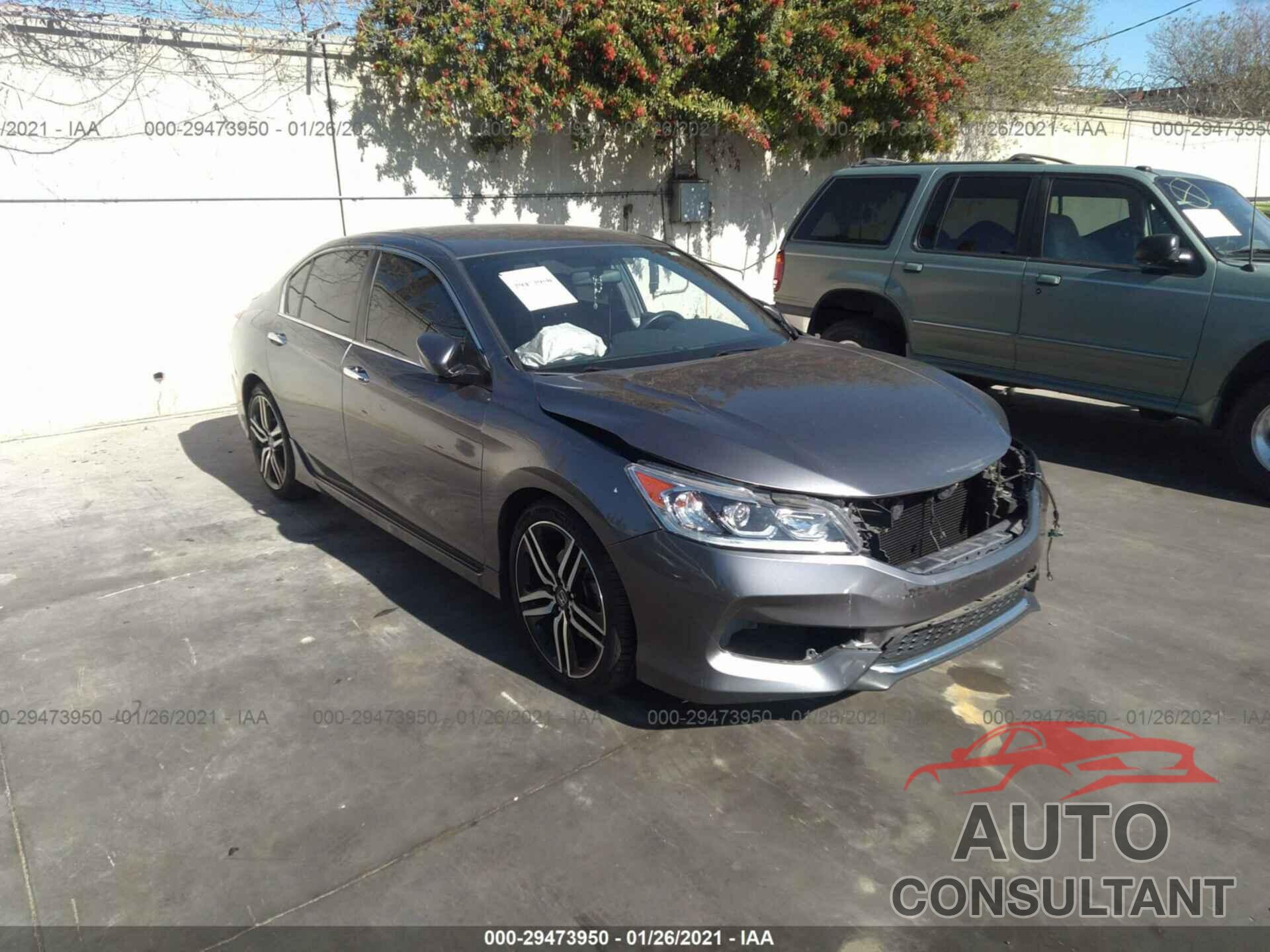 HONDA ACCORD SEDAN 2016 - 1HGCR2F5XGA141293
