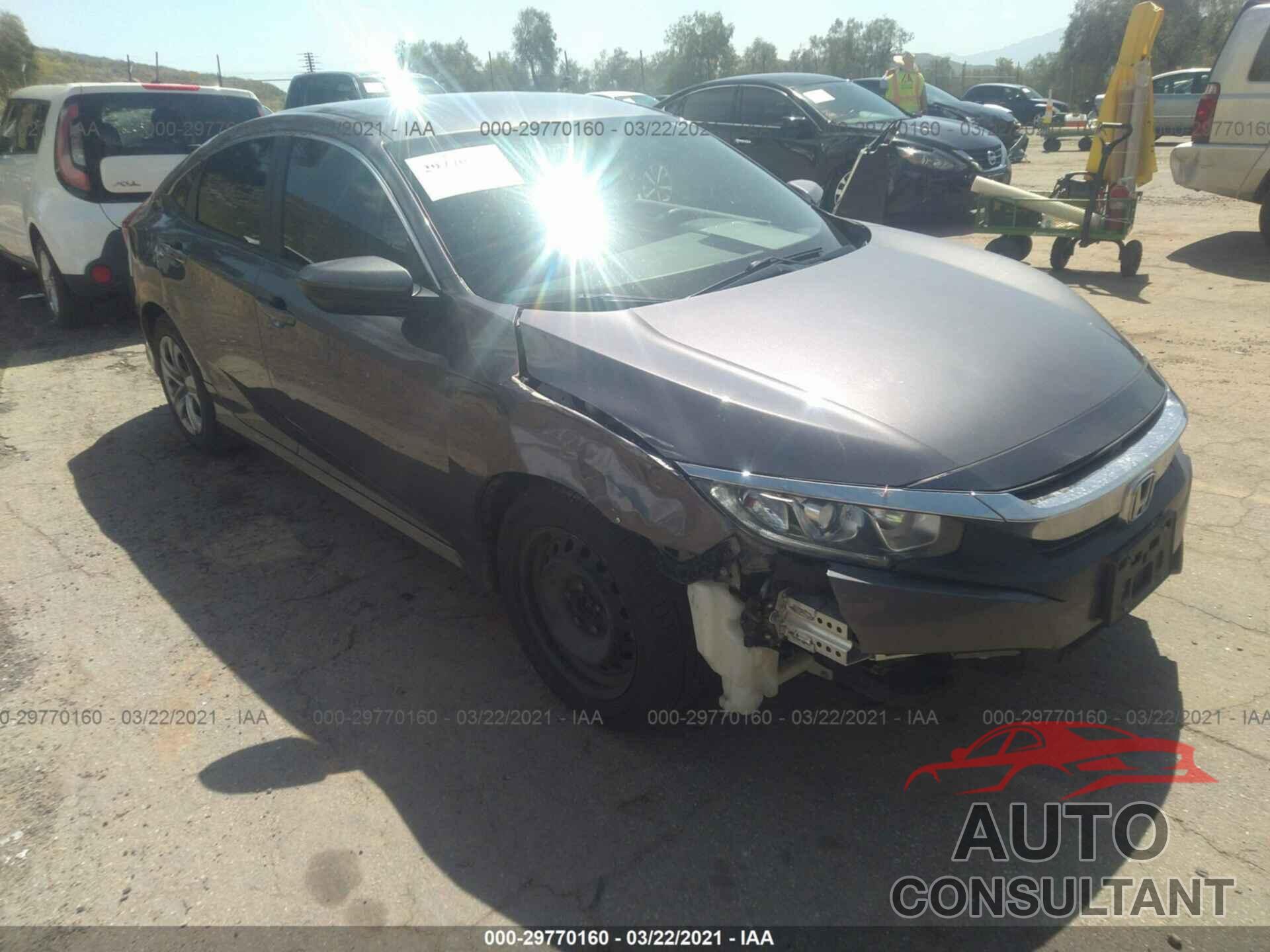 HONDA CIVIC SEDAN 2016 - 19XFC2F56GE218350