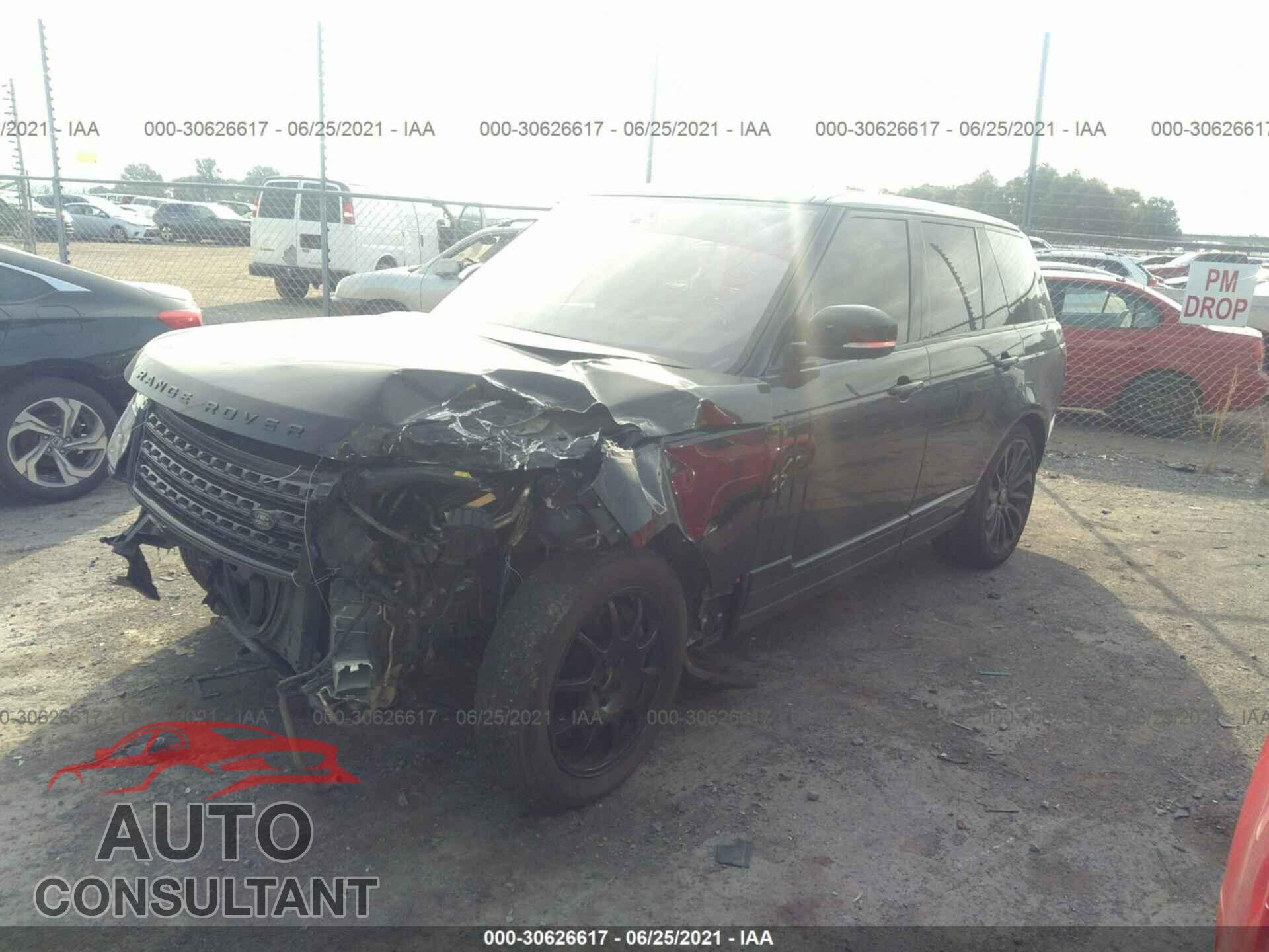 LAND ROVER RANGE ROVER 2017 - SALGS2FV6HA353008