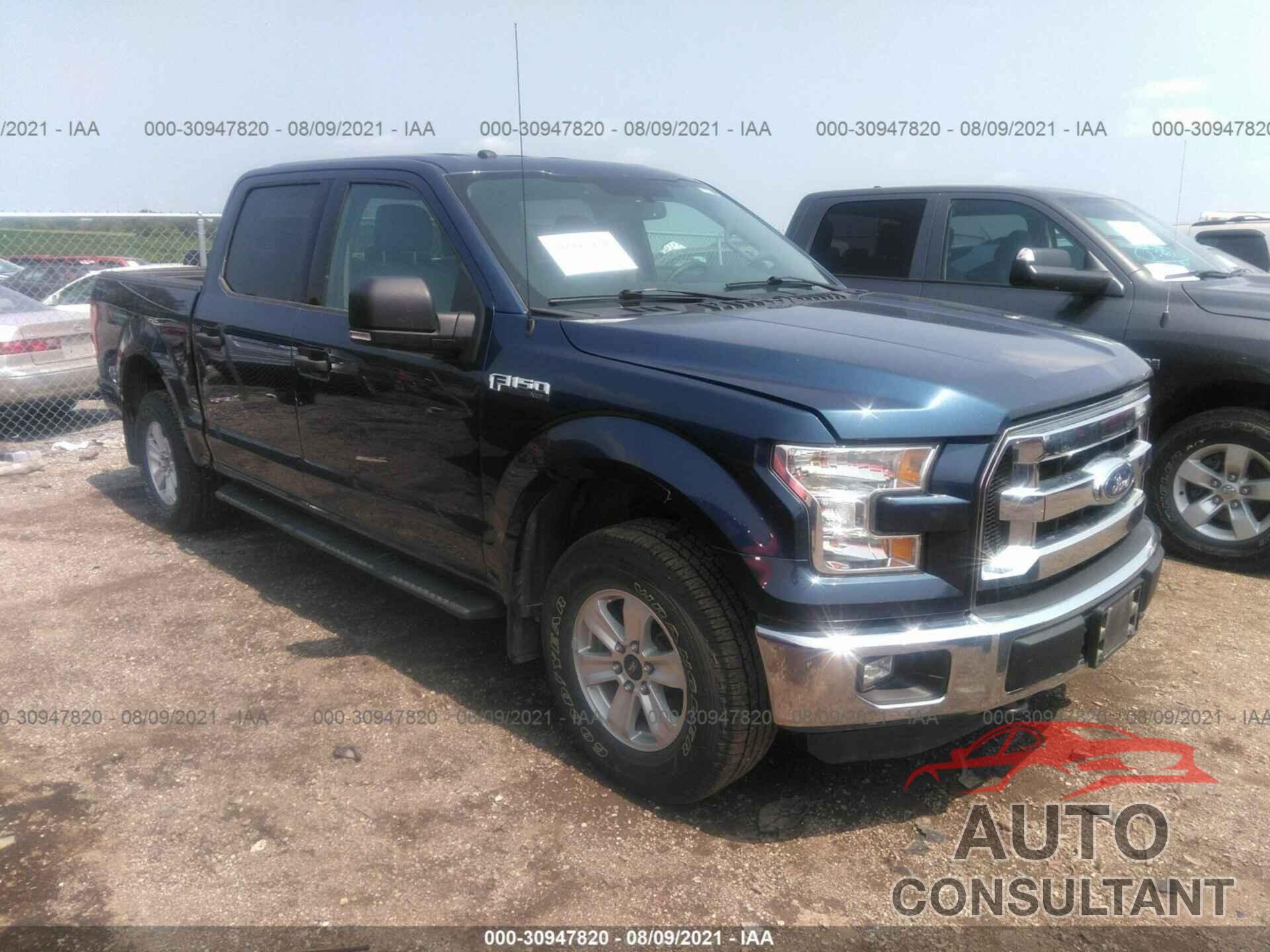 FORD F-150 2016 - 1FTEW1E88GKD58129