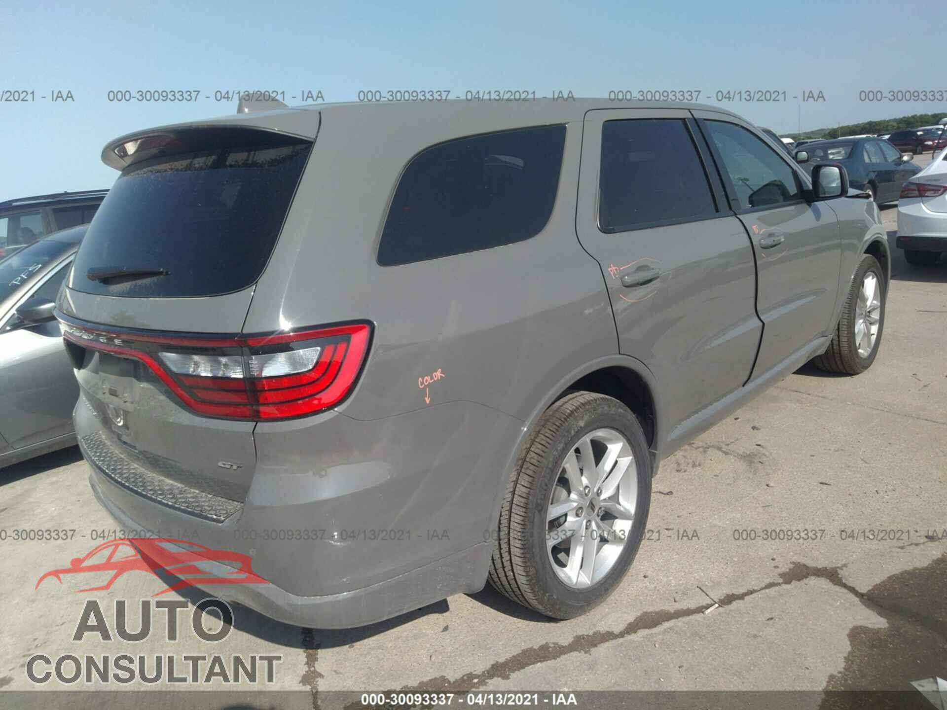 DODGE DURANGO 2021 - 1C4RDHDG9MC659703