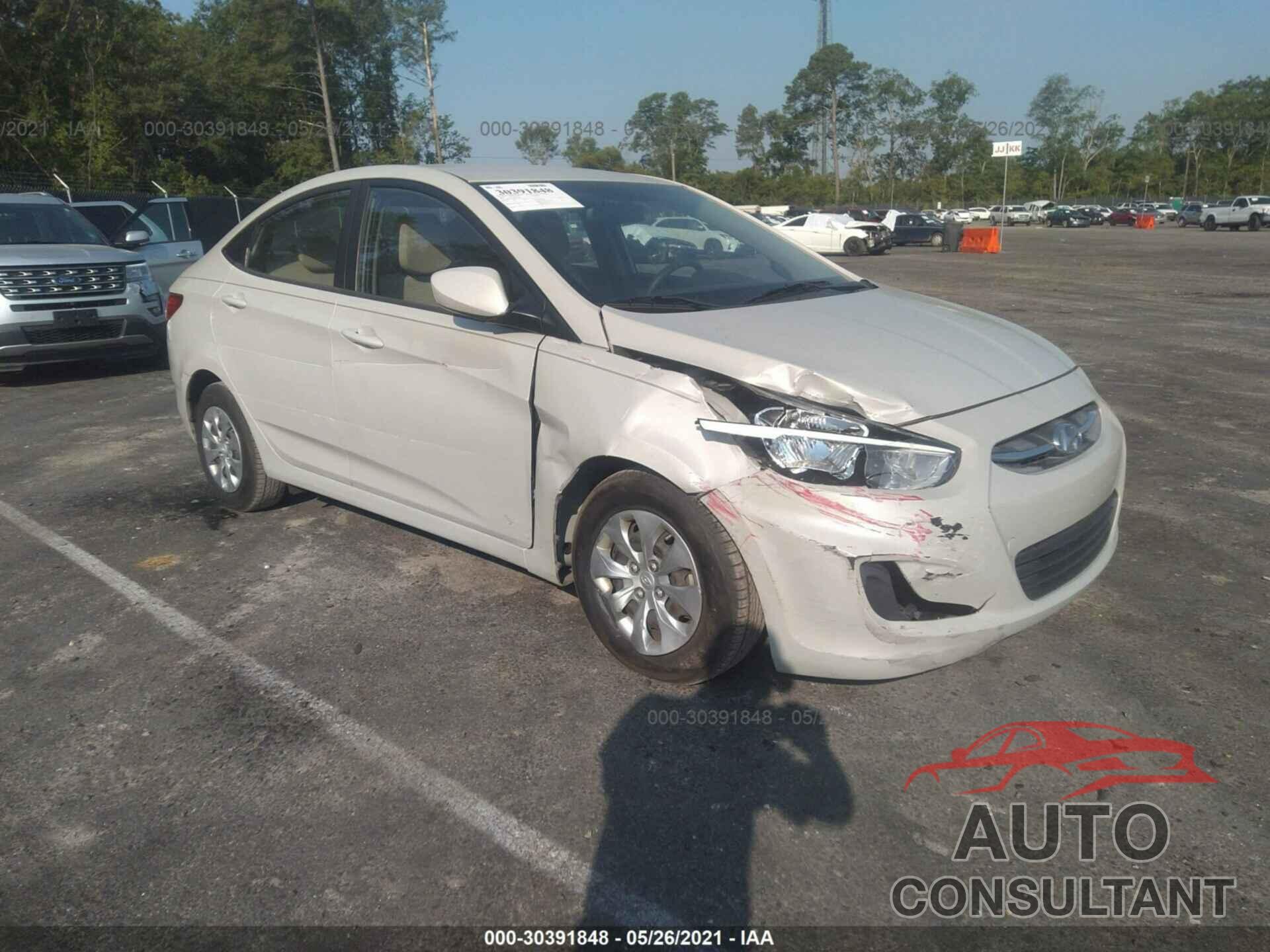 HYUNDAI ACCENT 2016 - KMHCT4AEXGU064633