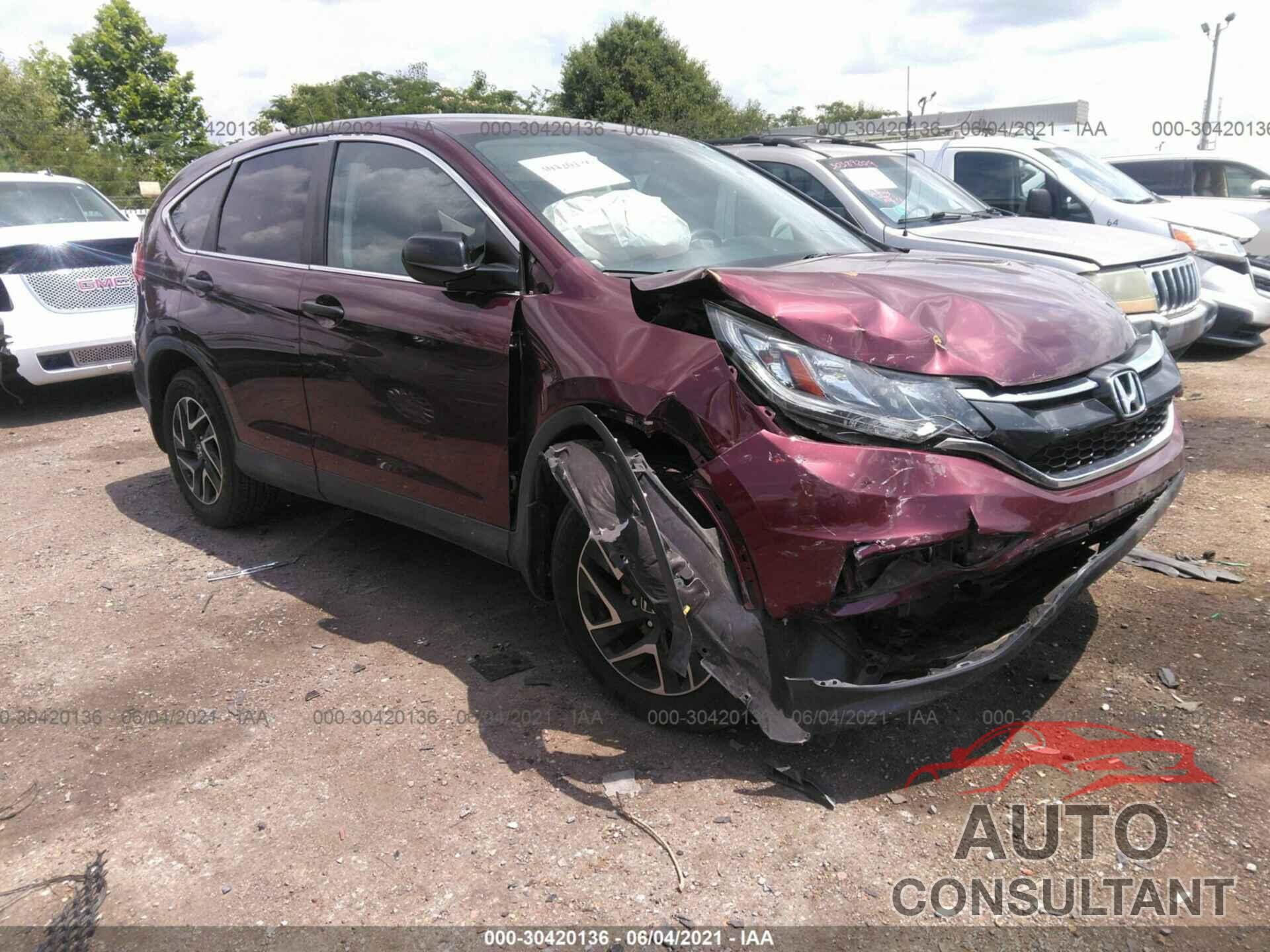 HONDA CR-V 2016 - 2HKRM3H41GH545142