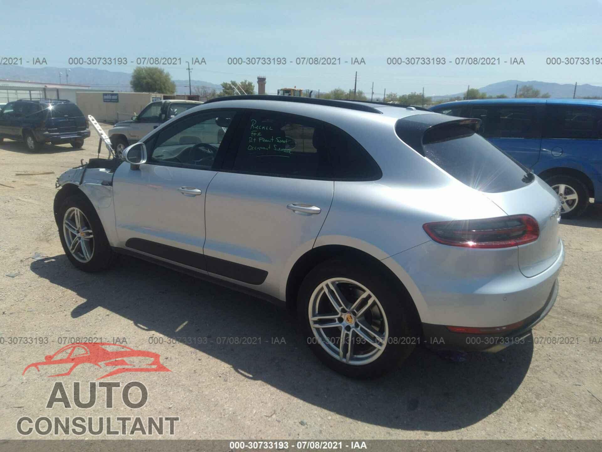PORSCHE MACAN 2017 - WP1AA2A55HLB02796