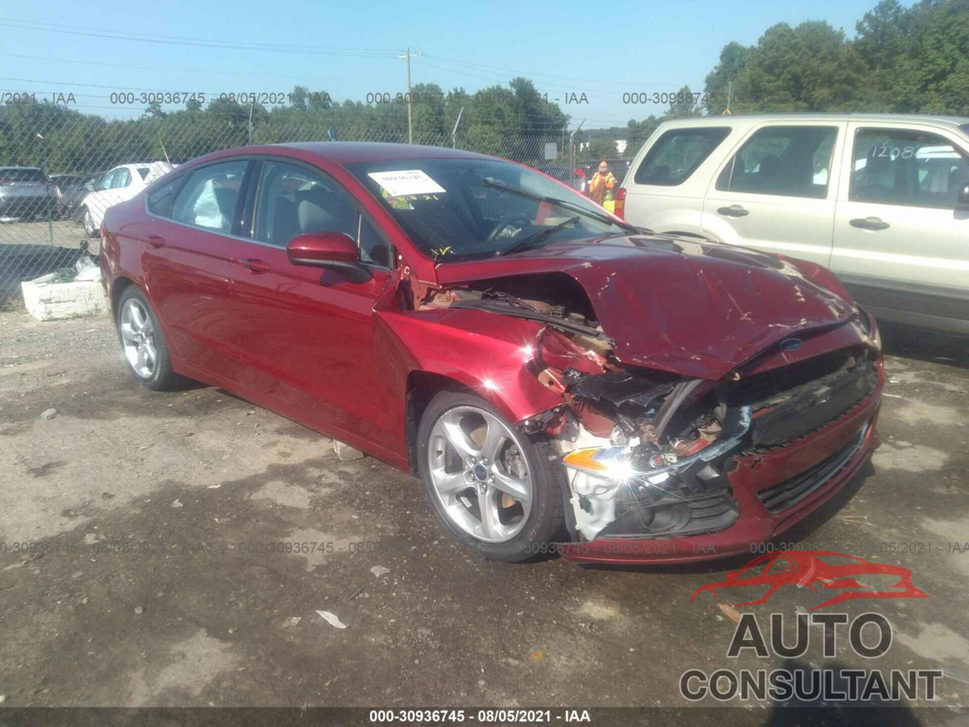FORD FUSION 2016 - 3FA6P0G7XGR273603