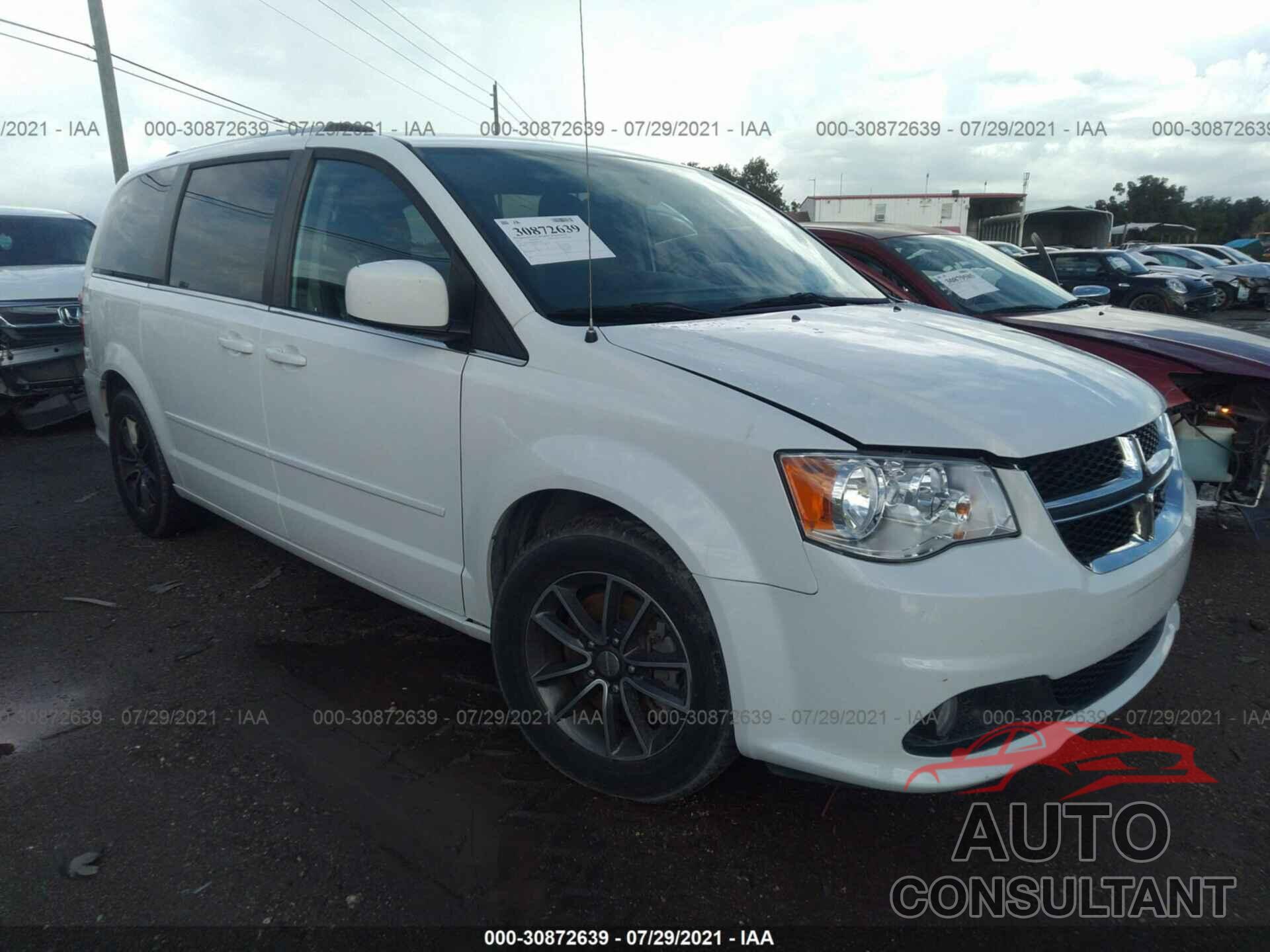 DODGE GRAND CARAVAN 2017 - 2C4RDGCG0HR616697