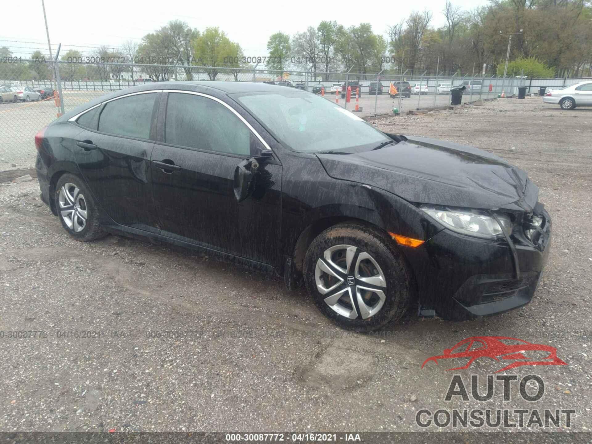 HONDA CIVIC SEDAN 2016 - 2HGFC2F55GH507676