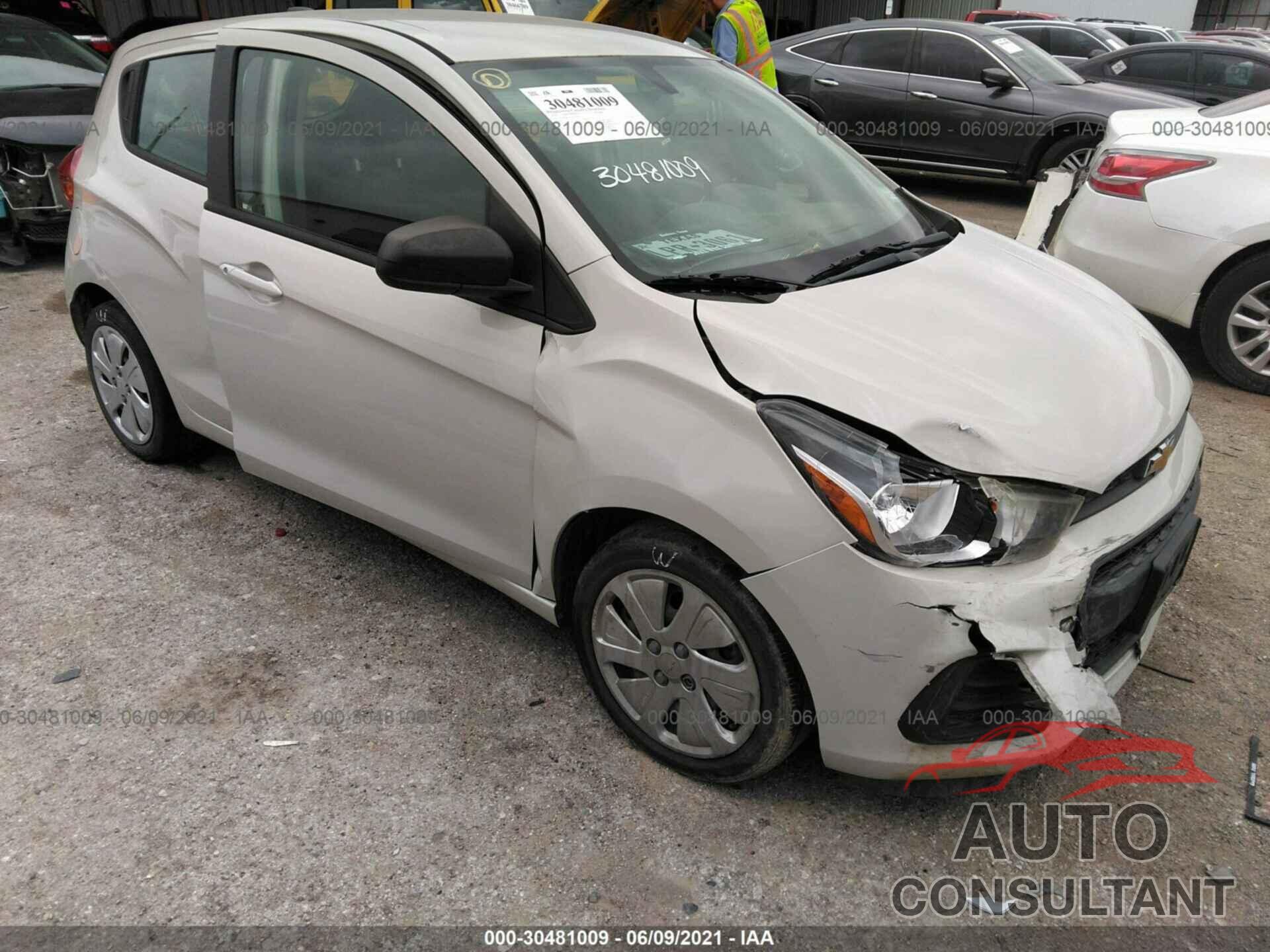 CHEVROLET SPARK 2016 - KL8CB6SA7GC626677