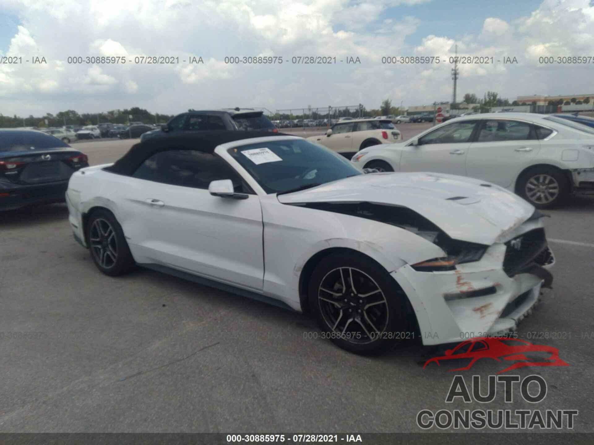 FORD MUSTANG 2018 - 1FATP8UH4J5115296
