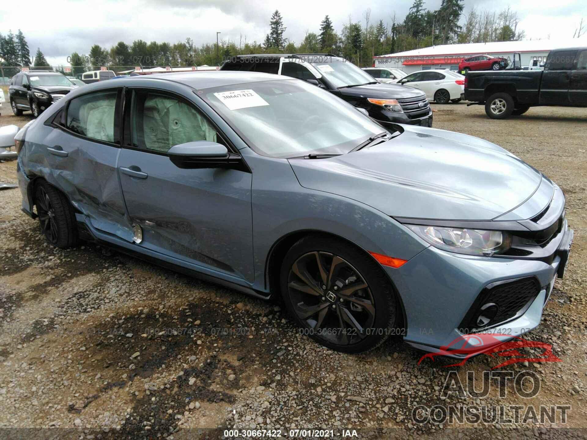 HONDA CIVIC HATCHBACK 2019 - SHHFK7H41KU419790