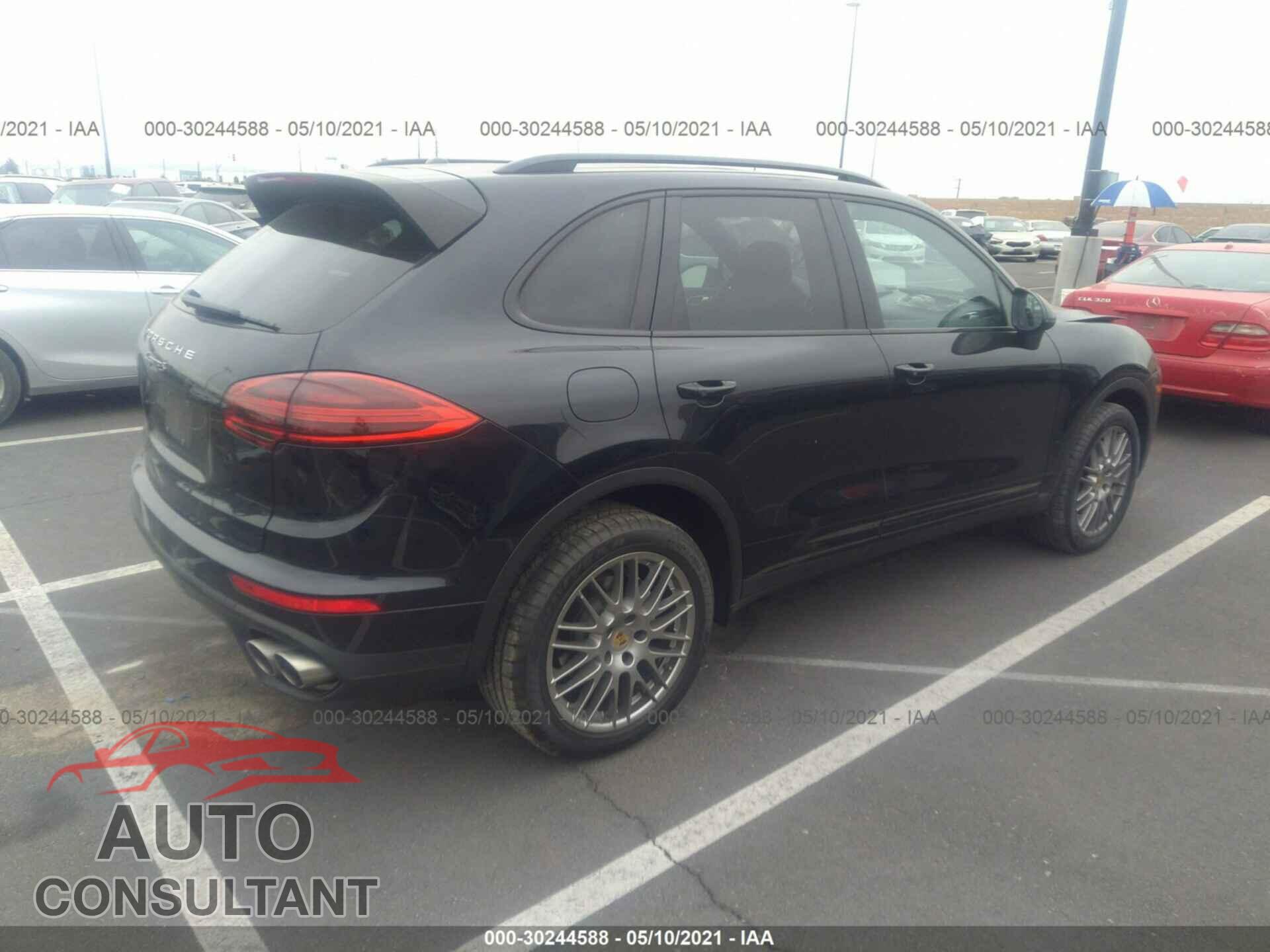 PORSCHE CAYENNE 2016 - WP1AB2A27GLA93780