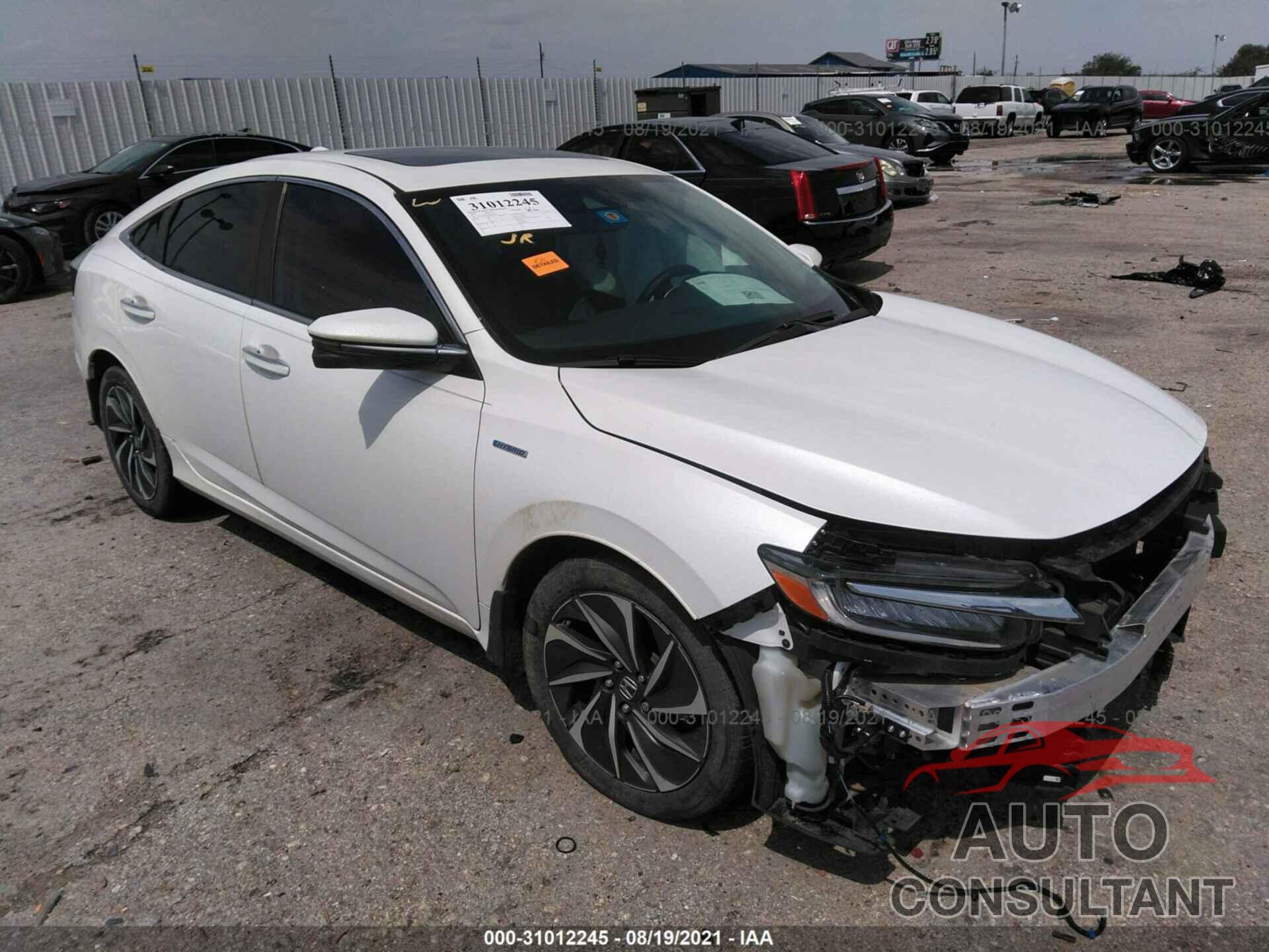 HONDA INSIGHT 2019 - 19XZE4F93KE014362