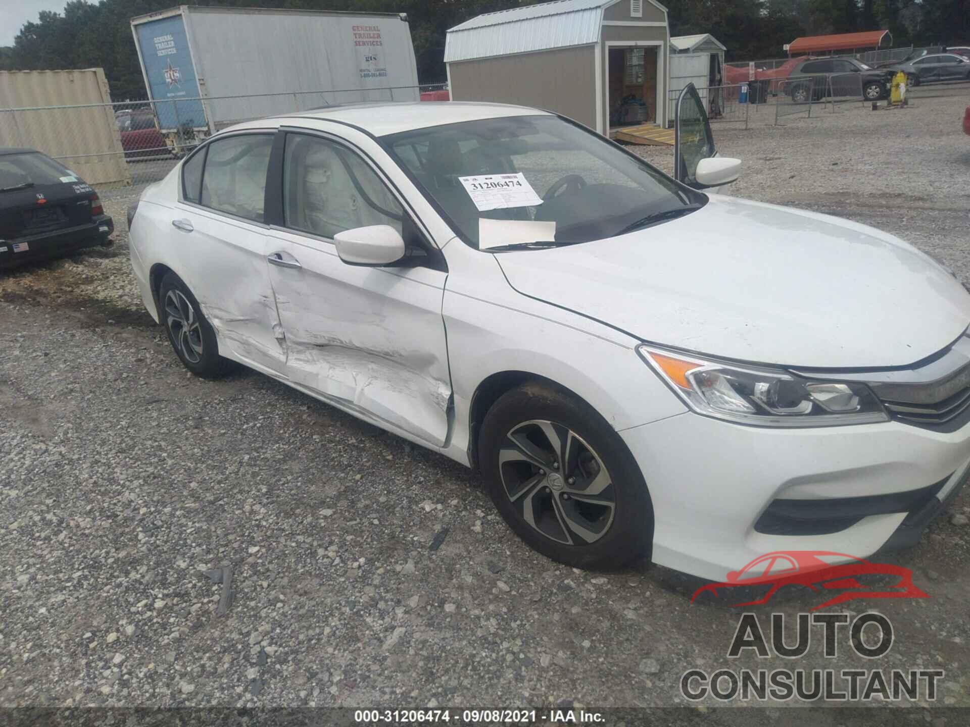 HONDA ACCORD SEDAN 2017 - 1HGCR2F36HA263178