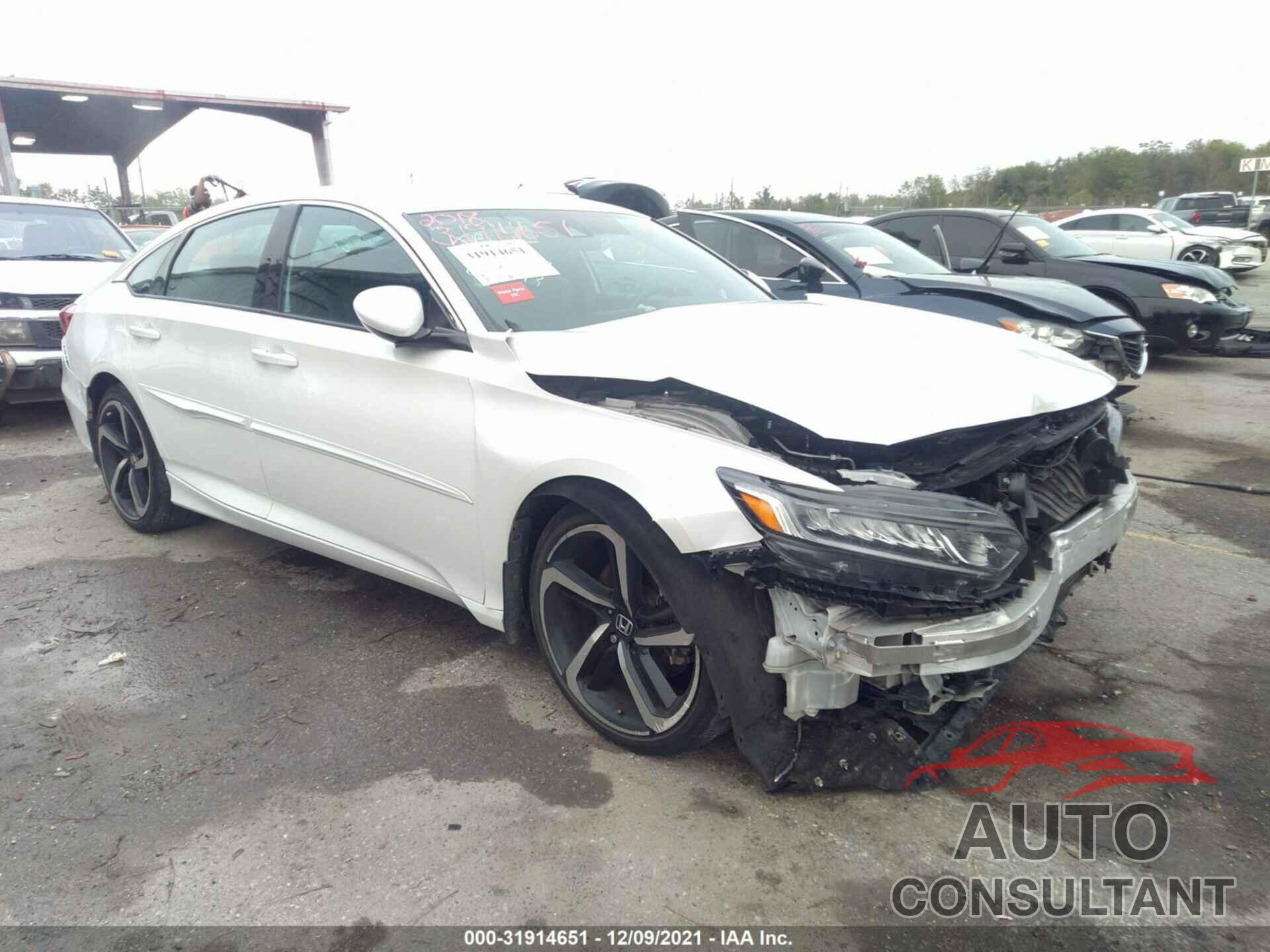 HONDA ACCORD SEDAN 2018 - 1HGCV1F38JA002047