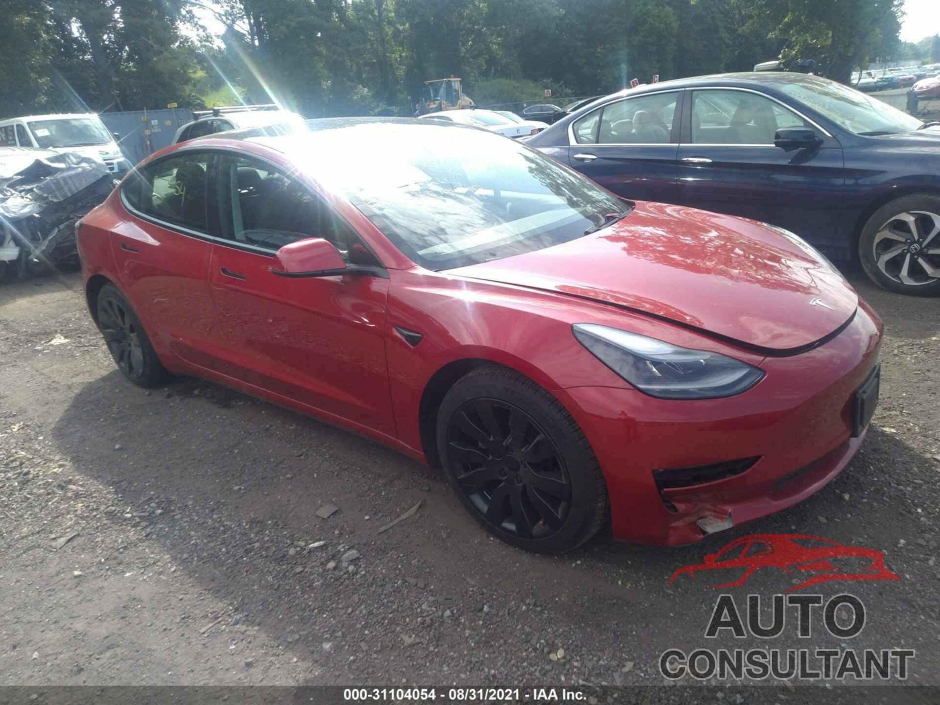 TESLA MODEL 3 2021 - 5YJ3E1EB0MF869283