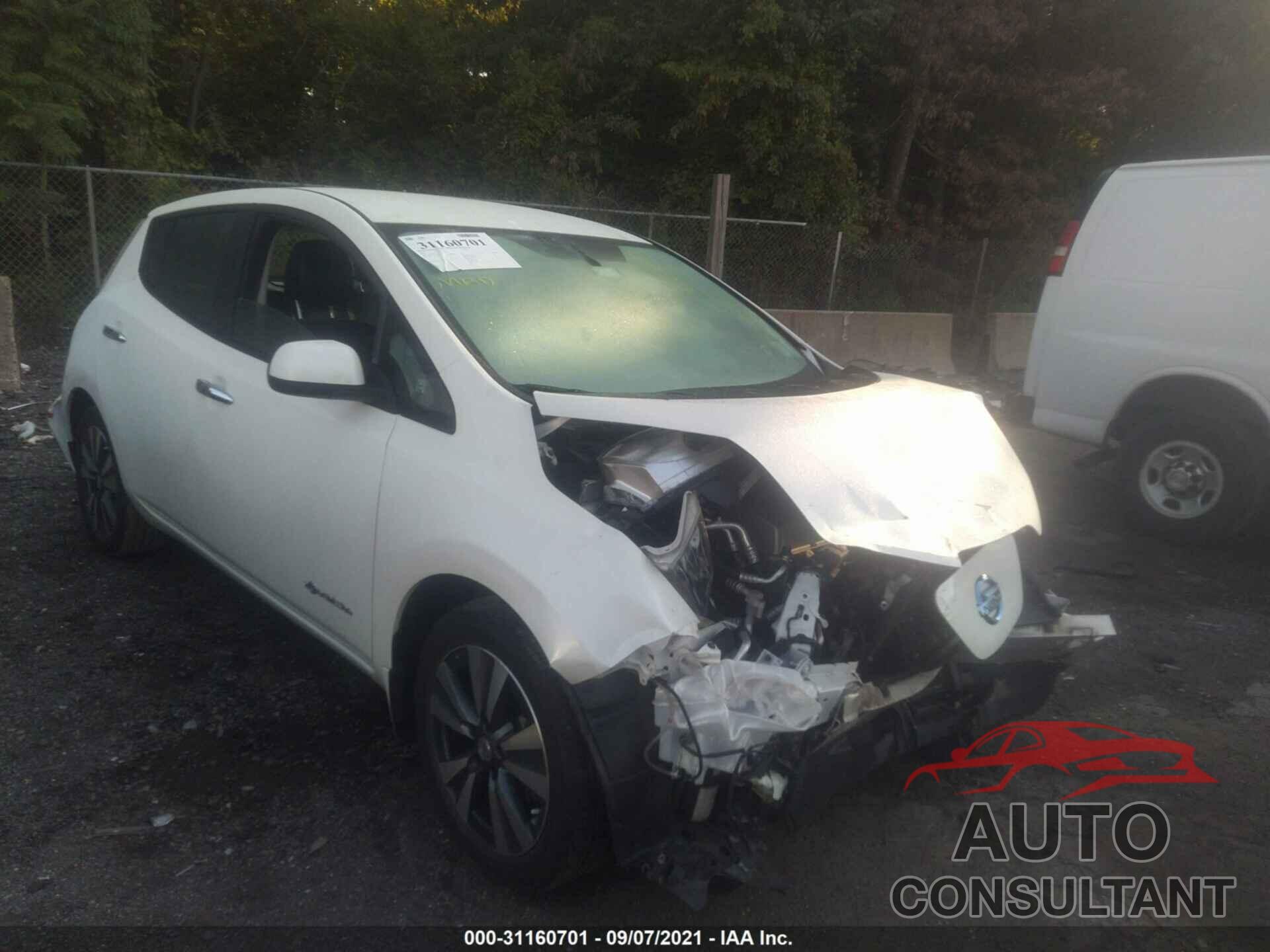NISSAN LEAF 2016 - 1N4BZ0CP6GC300230