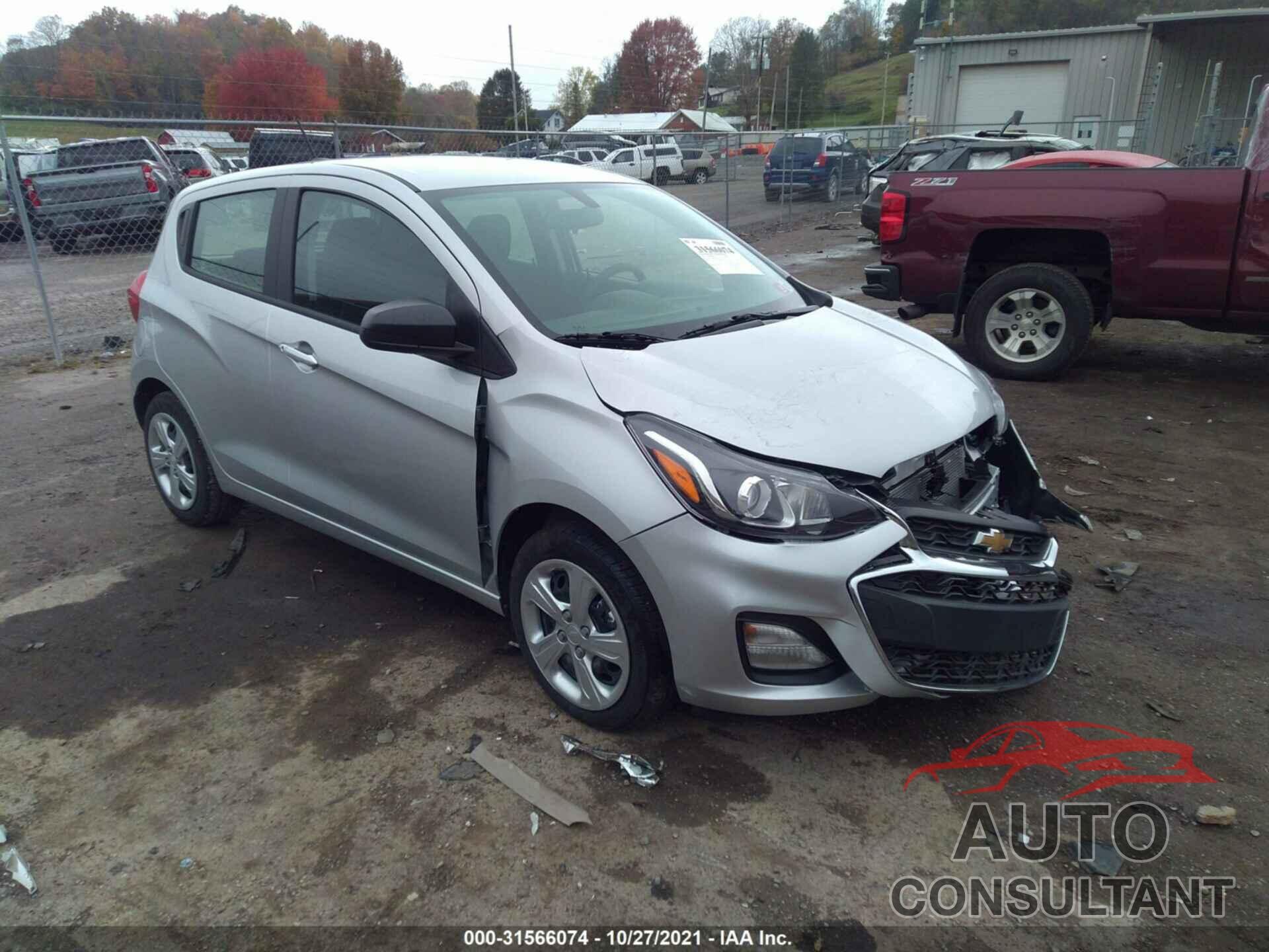 CHEVROLET SPARK 2021 - KL8CA6SA3MC712034
