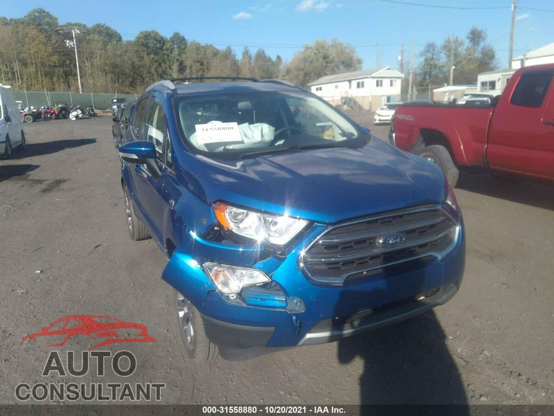 FORD ECOSPORT 2020 - MAJ6S3KL7LC364860