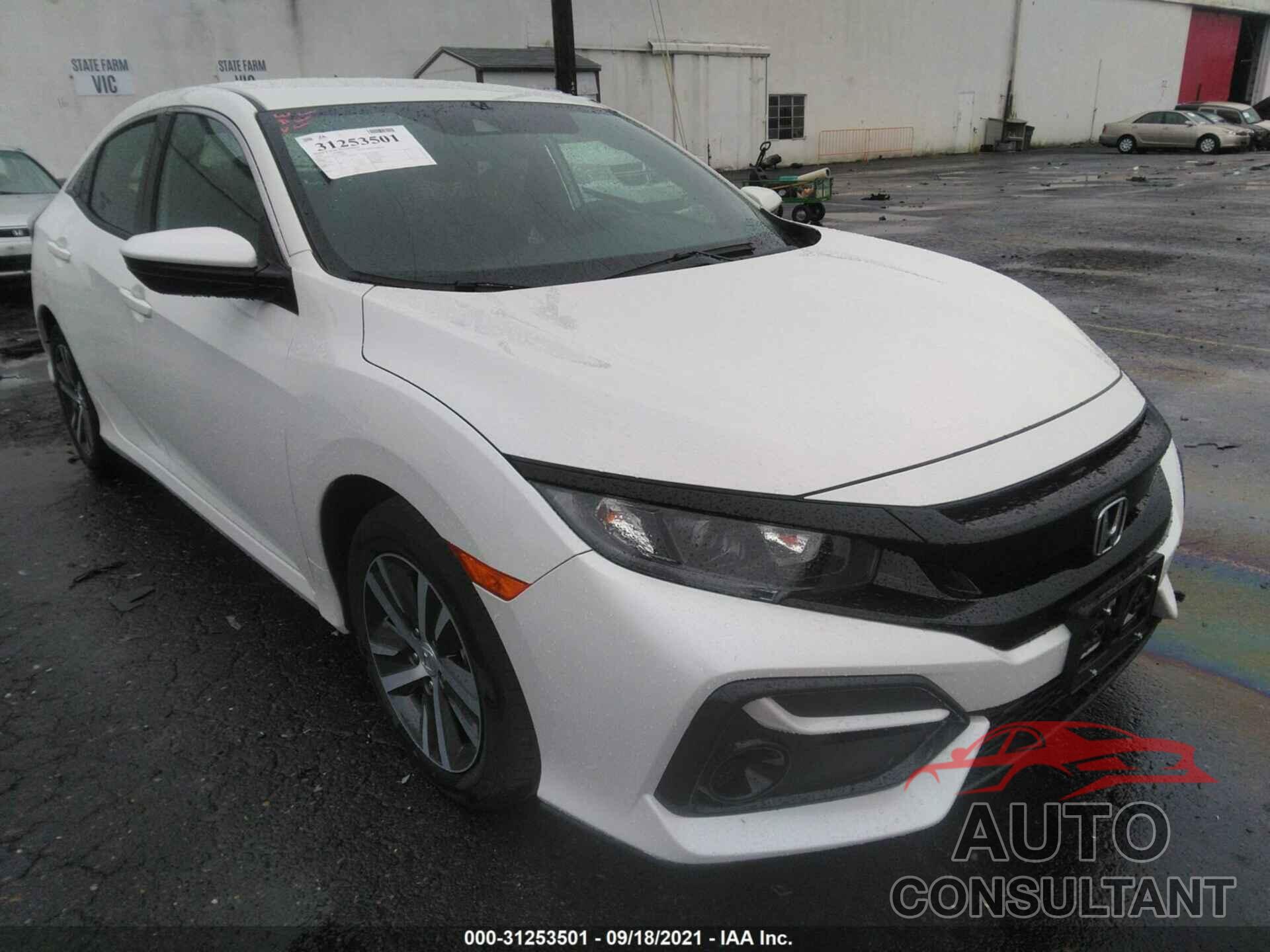 HONDA CIVIC HATCHBACK 2020 - SHHFK7H33LU408878