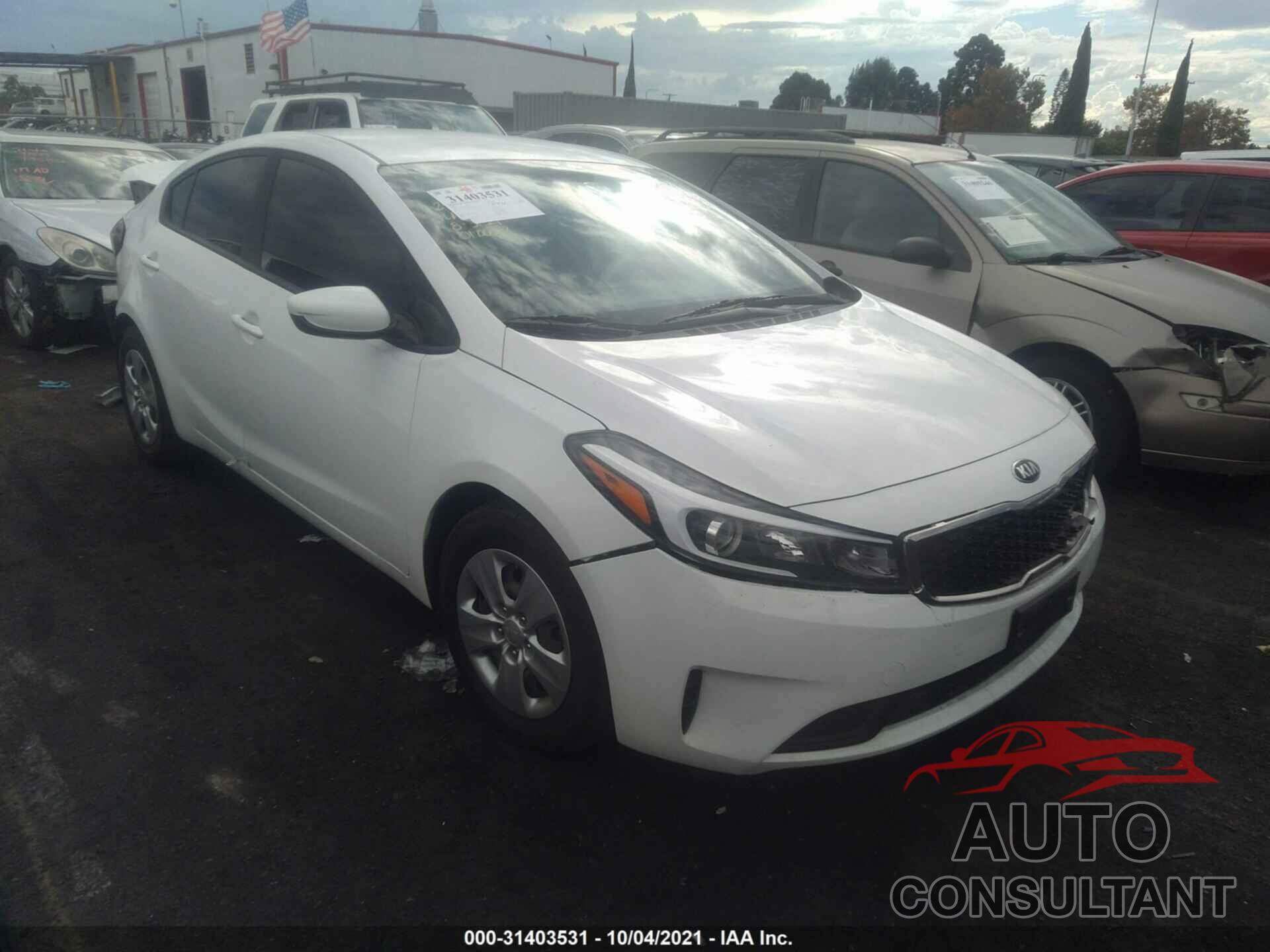 KIA FORTE 2017 - 3KPFK4A75HE014664