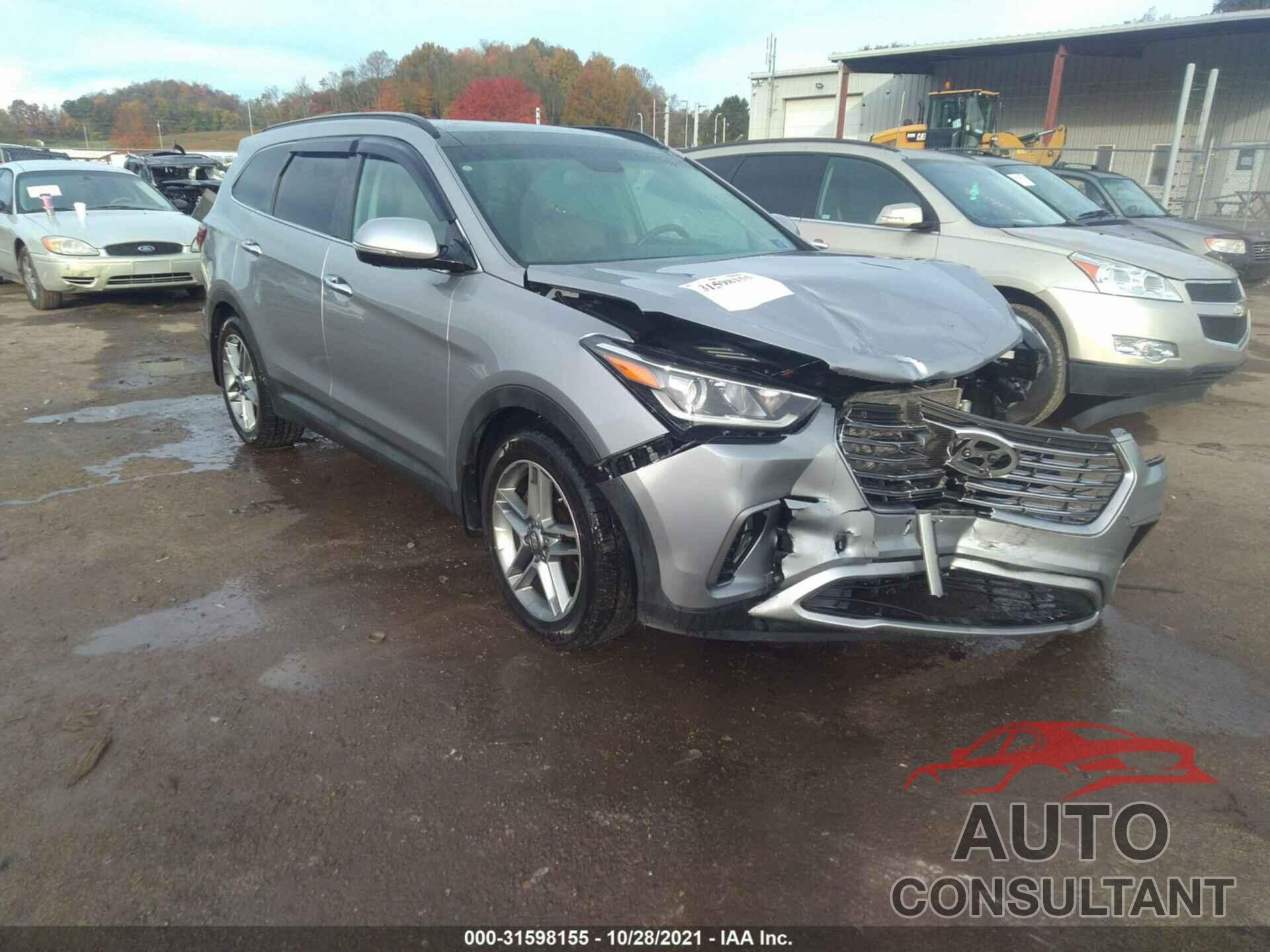 HYUNDAI SANTA FE 2017 - KM8SRDHF9HU222891