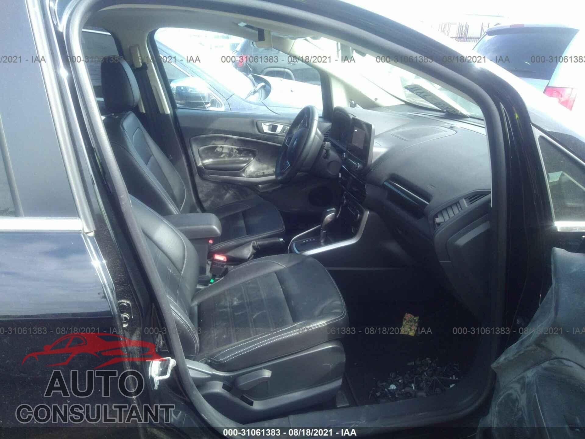 FORD ECOSPORT 2020 - MAJ6S3KL9LC360826