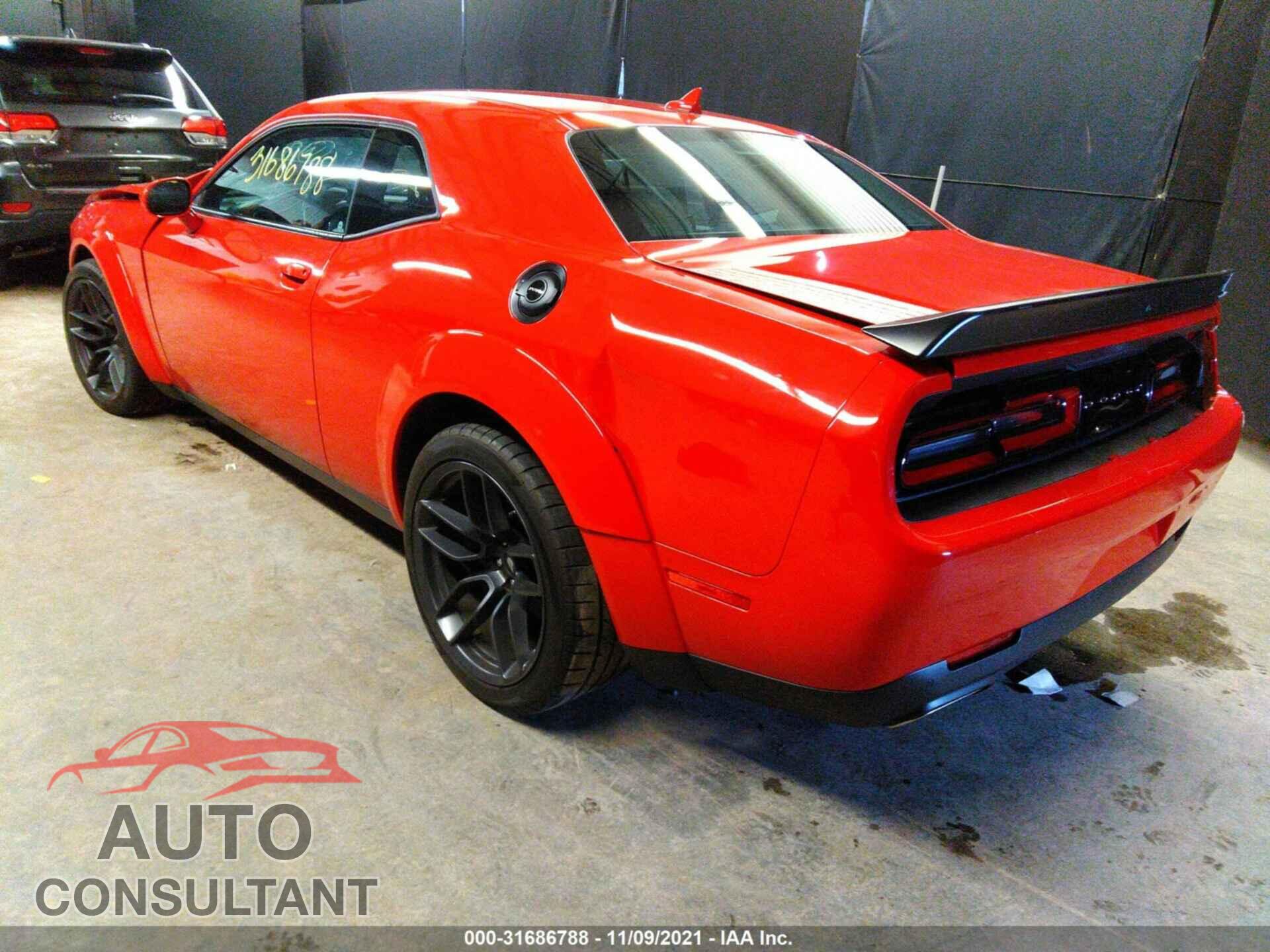DODGE CHALLENGER 2019 - 2C3CDZFJ2KH625413