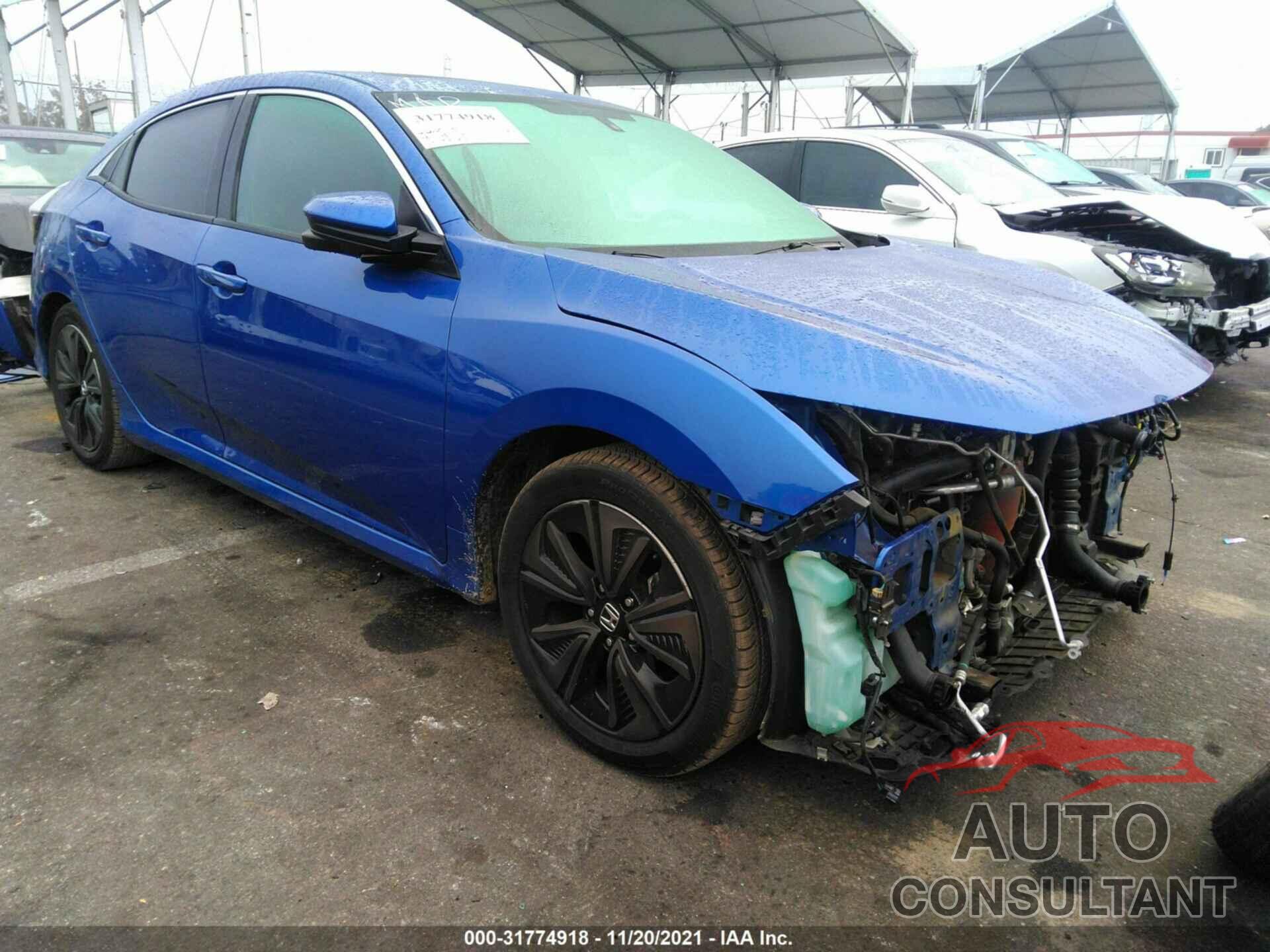 HONDA CIVIC HATCHBACK 2018 - SHHFK7H59JU427689