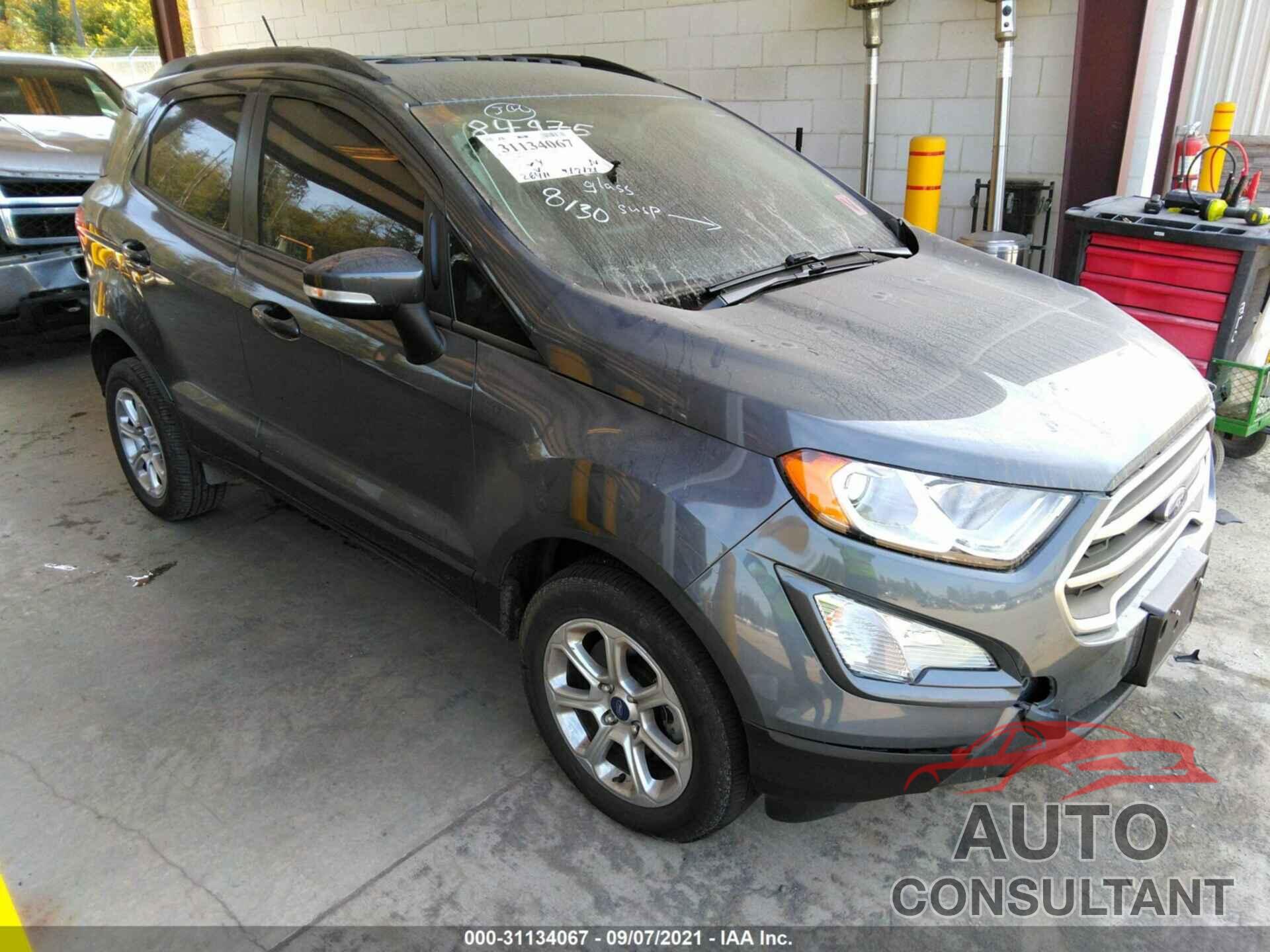 FORD ECOSPORT 2018 - MAJ6P1UL7JC237624