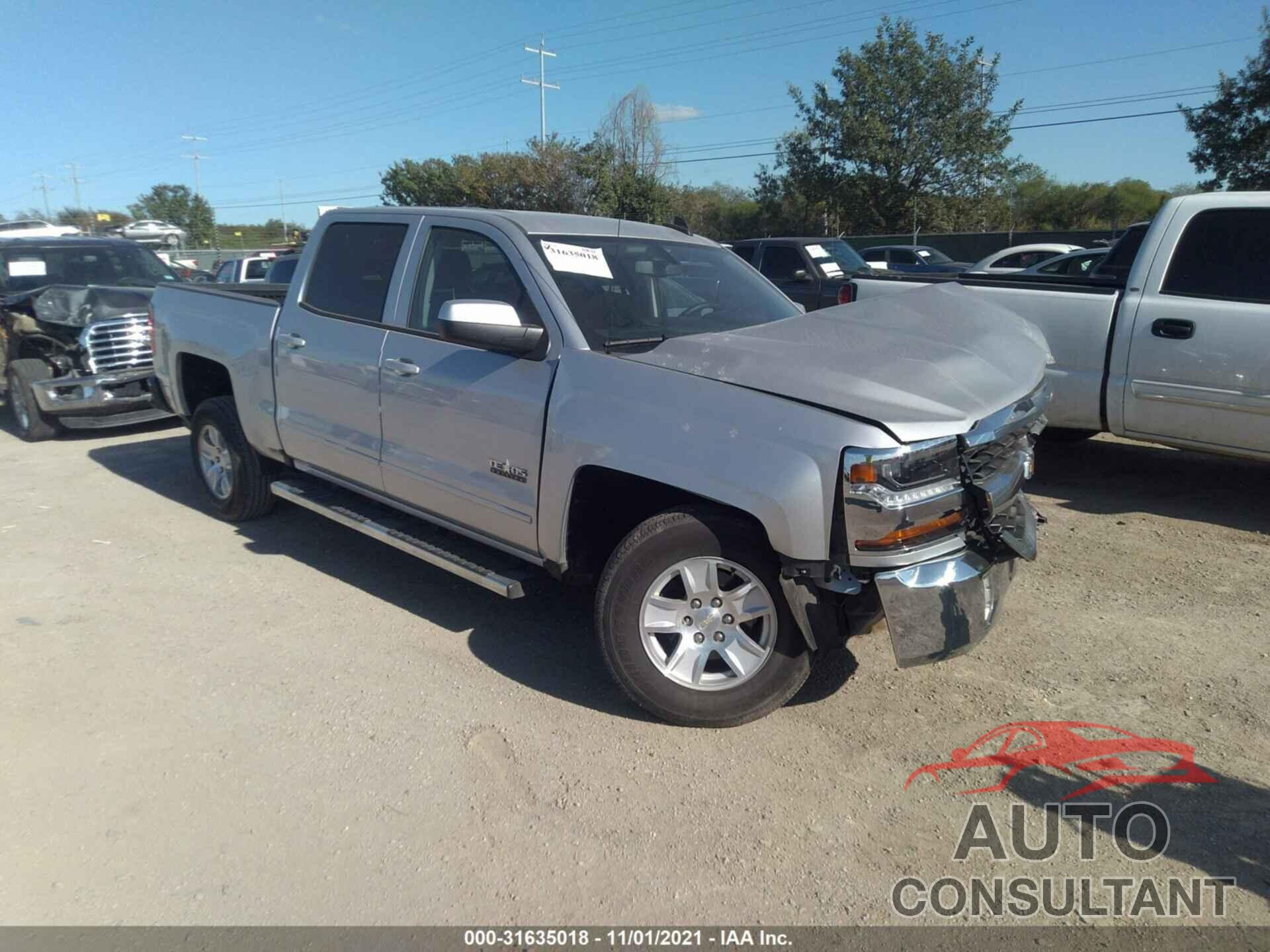 CHEVROLET SILVERADO 1500 2018 - 3GCPCREC5JG151331