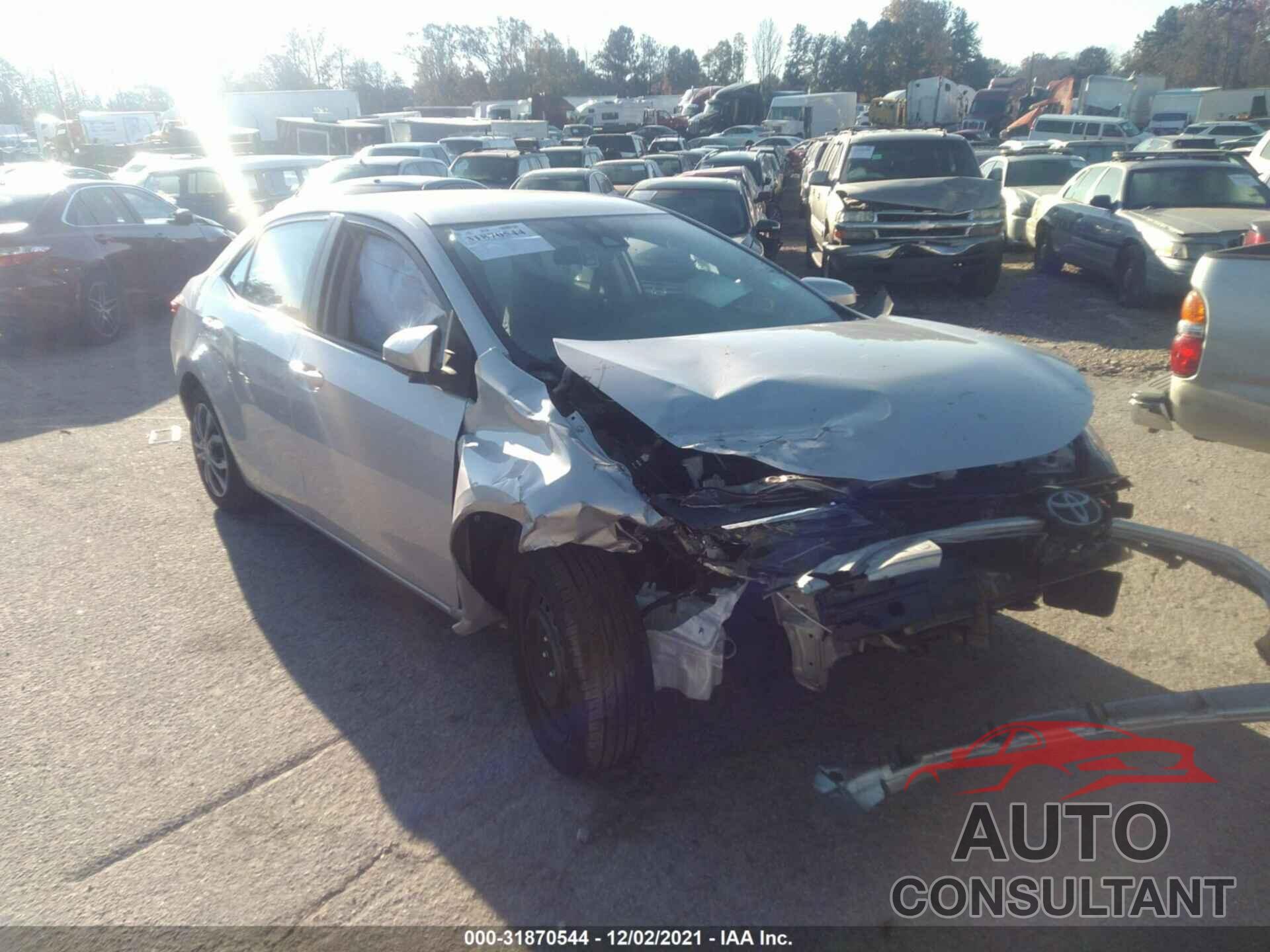 TOYOTA COROLLA 2018 - 5YFBURHE7JP826319