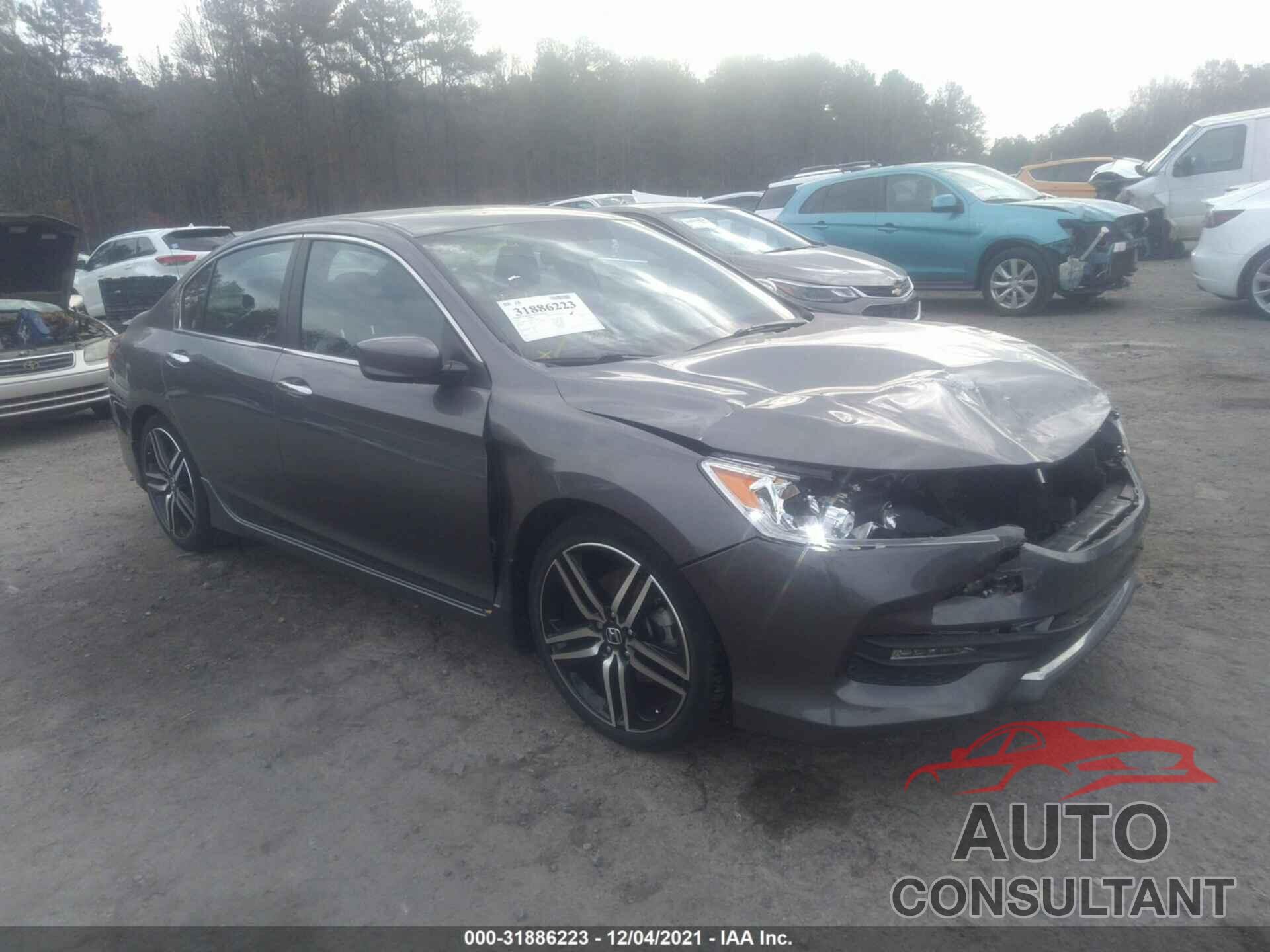 HONDA ACCORD SEDAN 2017 - 1HGCR2F52HA277080